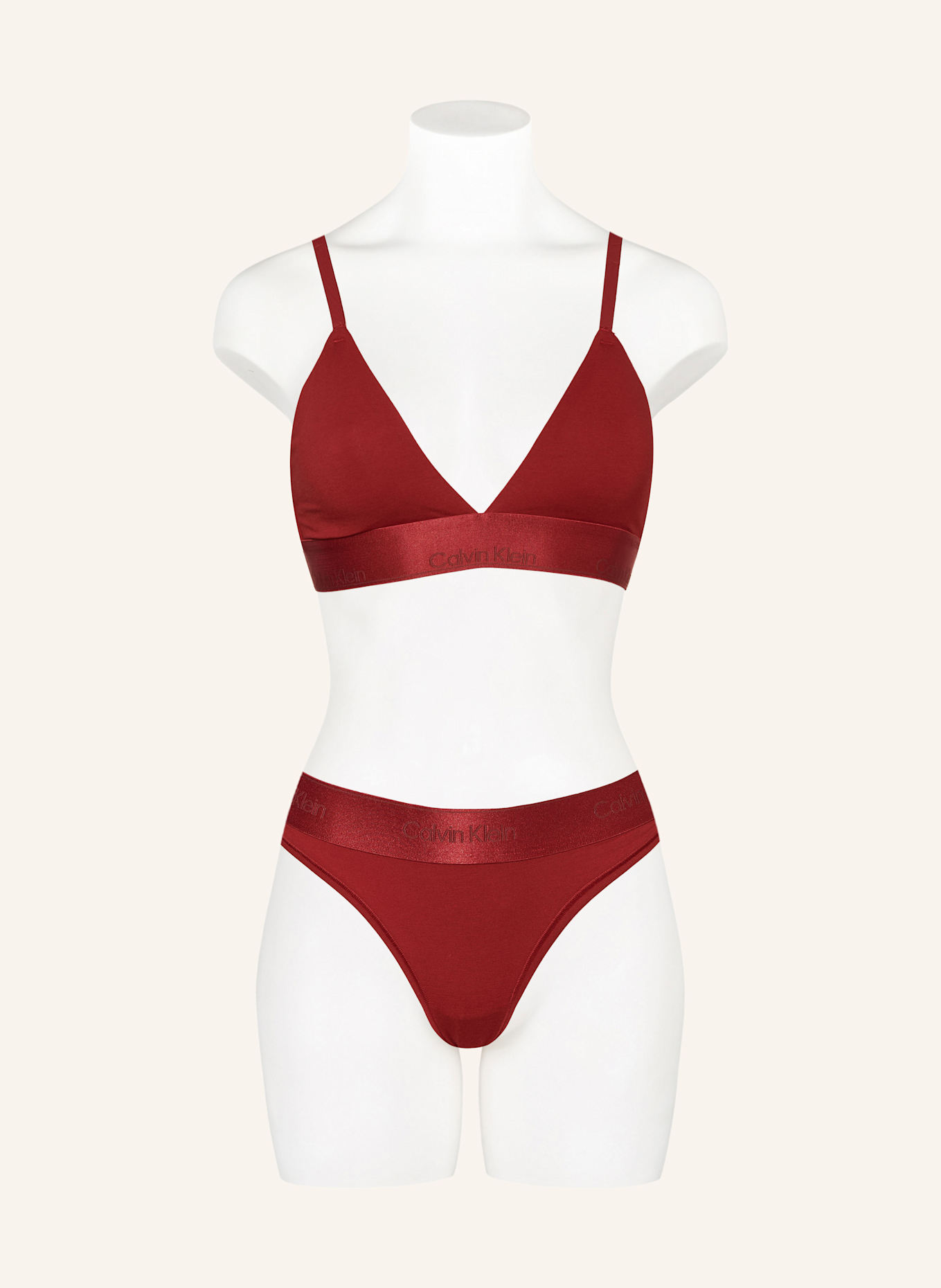 Calvin Klein String MODERN COTTON: ROT