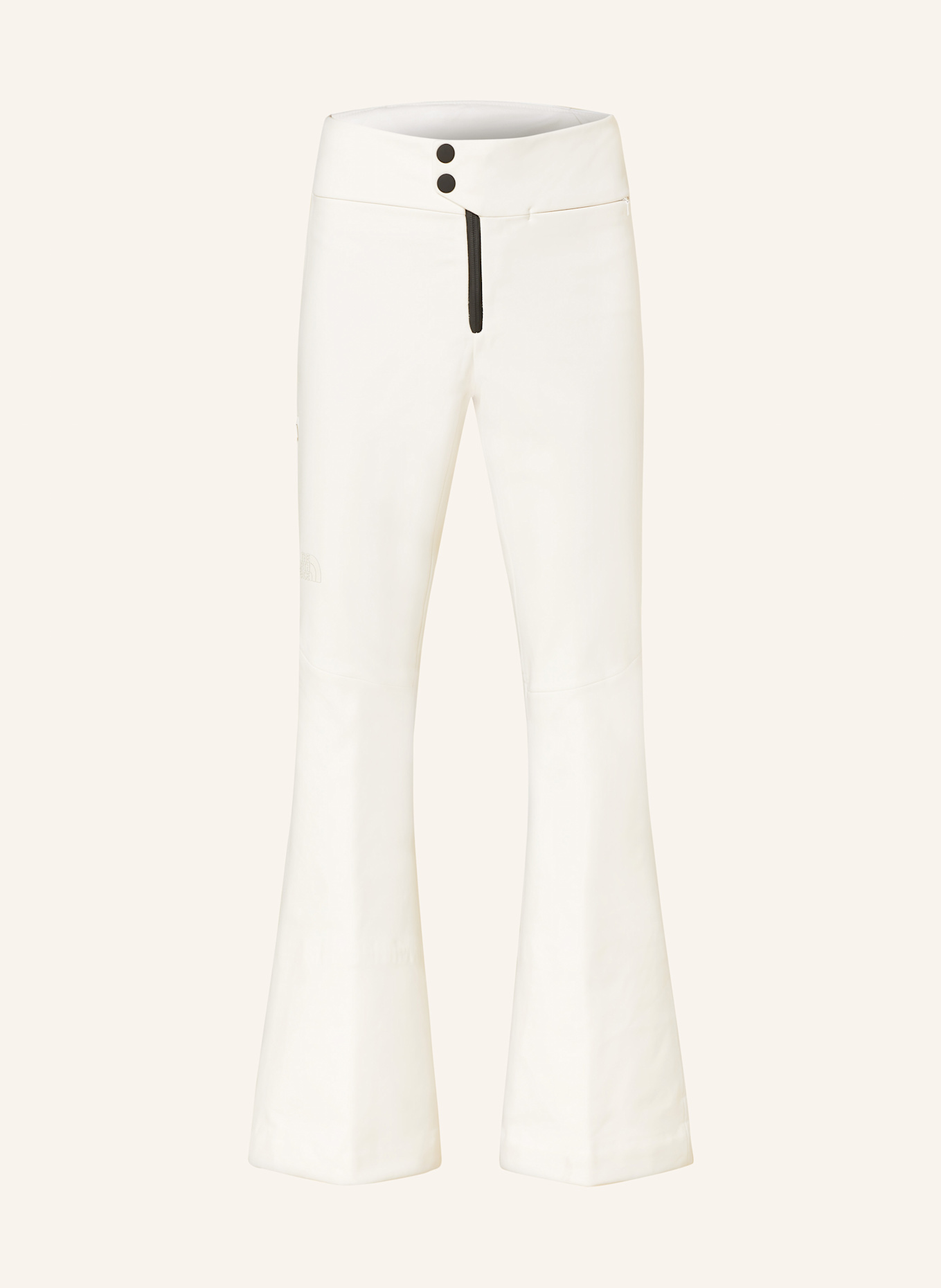 THE NORTH FACE SNOGA softshell ski pants in cream