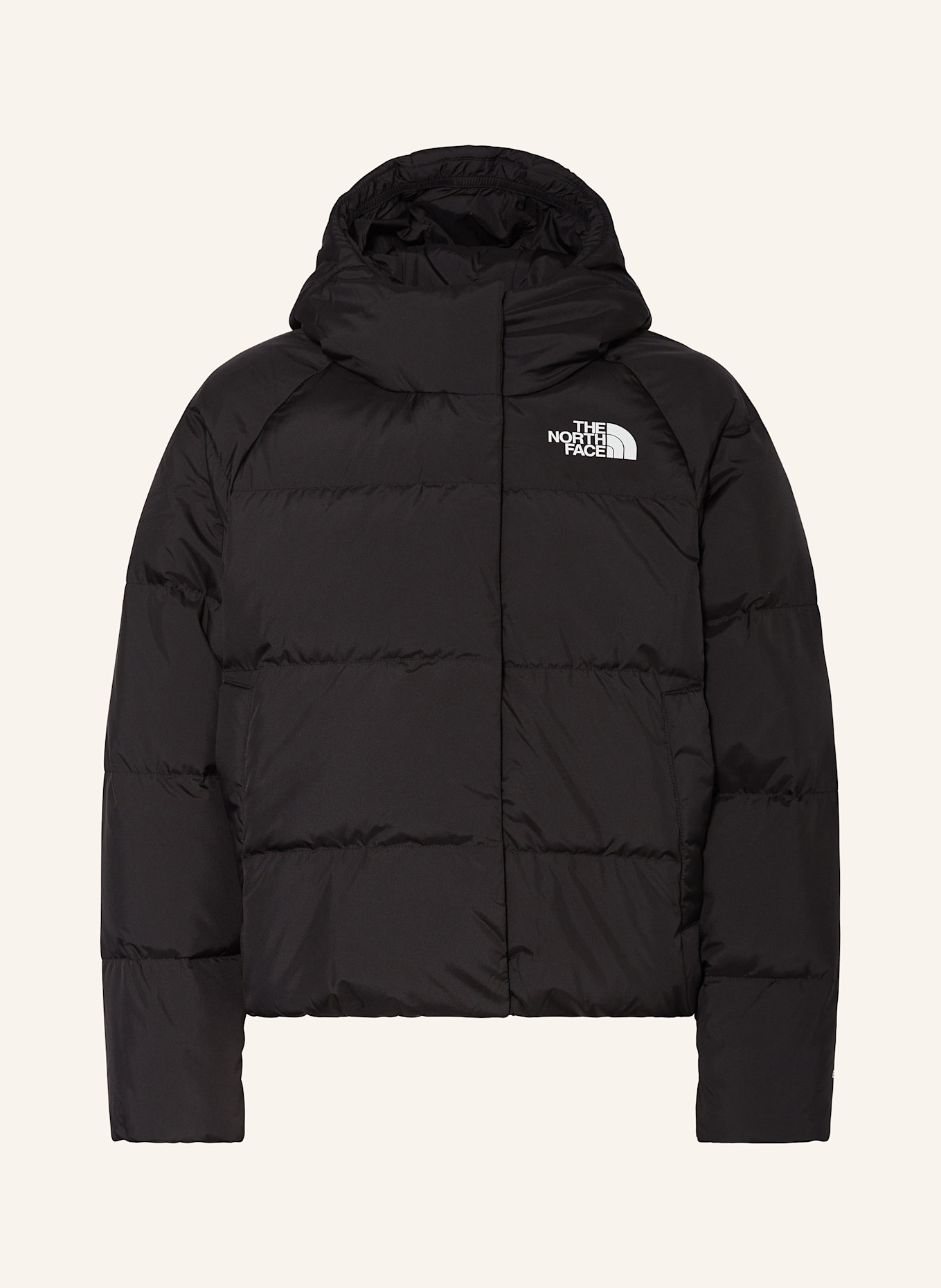 THE NORTH FACE Daunenjacke NORTH DOWN HOODED: SCHWARZ