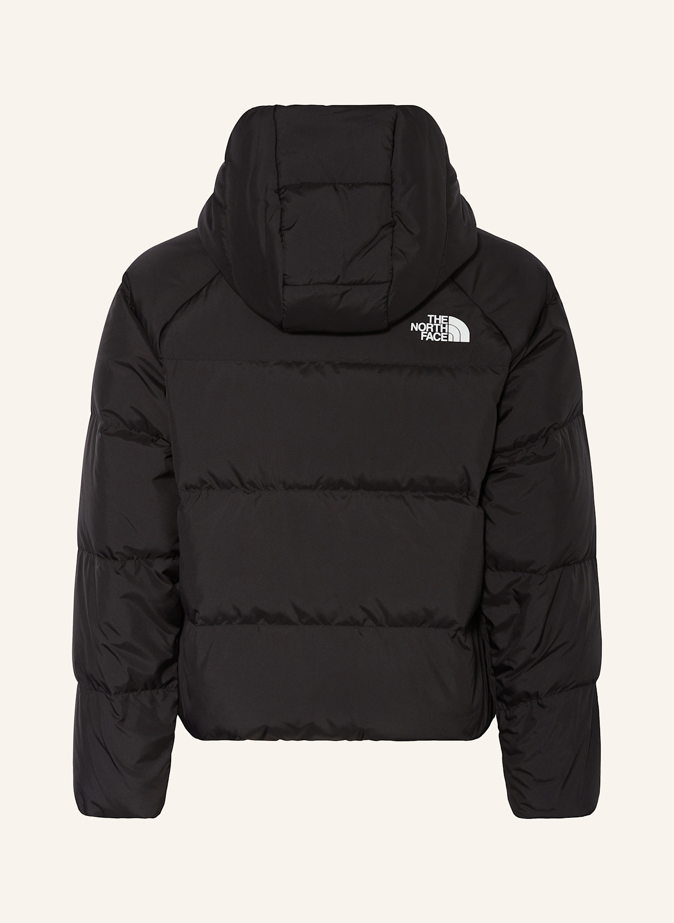 THE NORTH FACE Daunenjacke NORTH DOWN HOODED: SCHWARZ