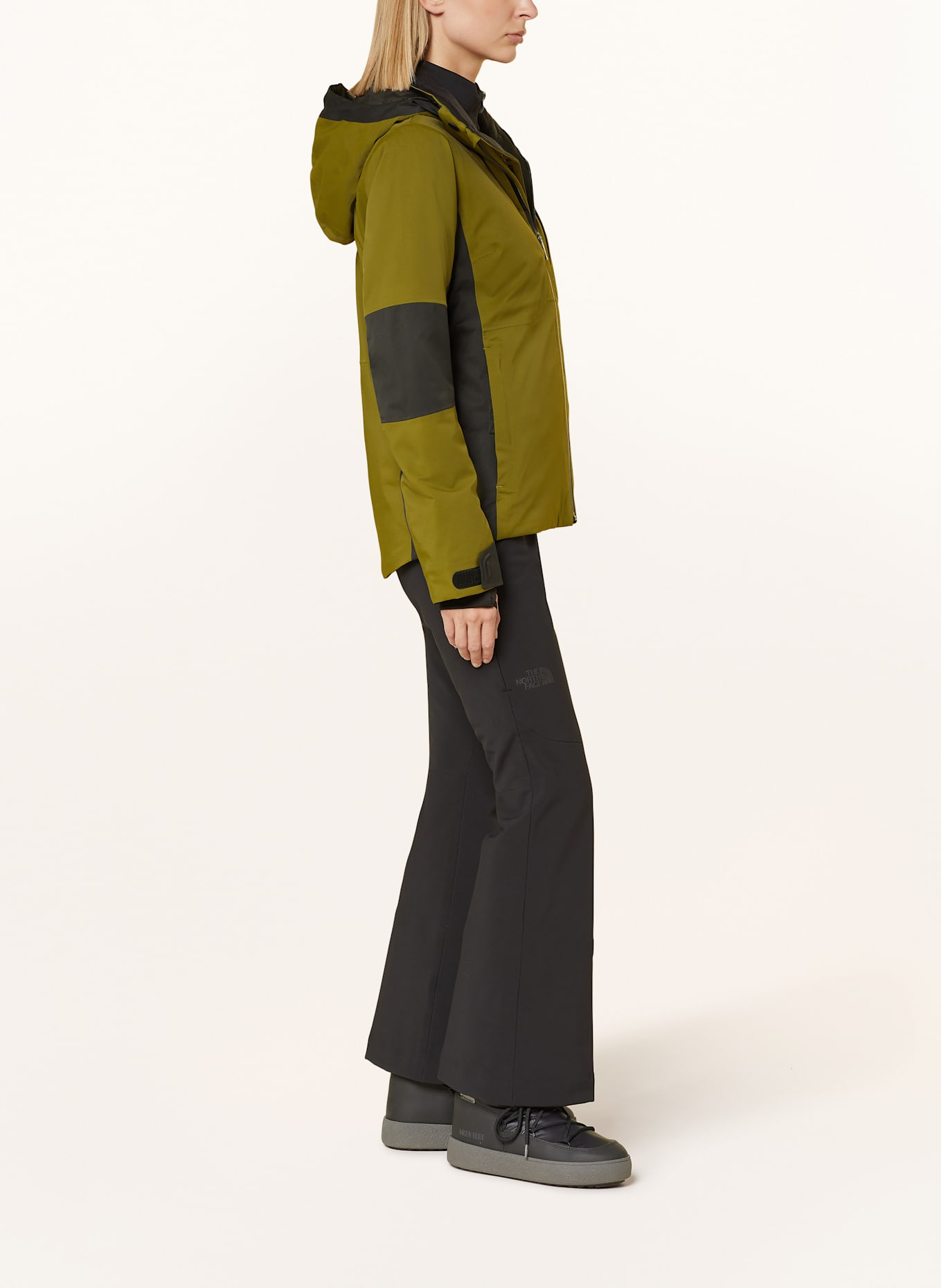 THE NORTH FACE Skijacke LENADO: OLIV / SCHWARZ