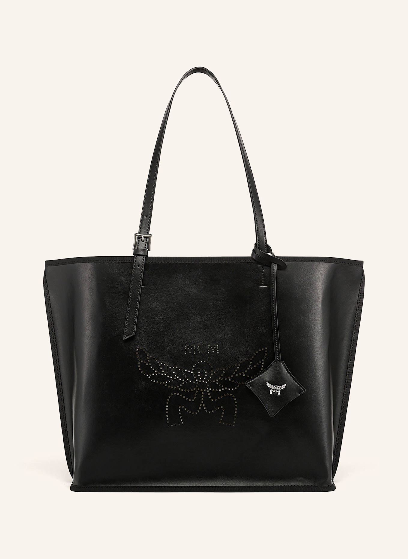 MCM Shopper HIMMEL with pouch, Color: BLACK (Image 1)