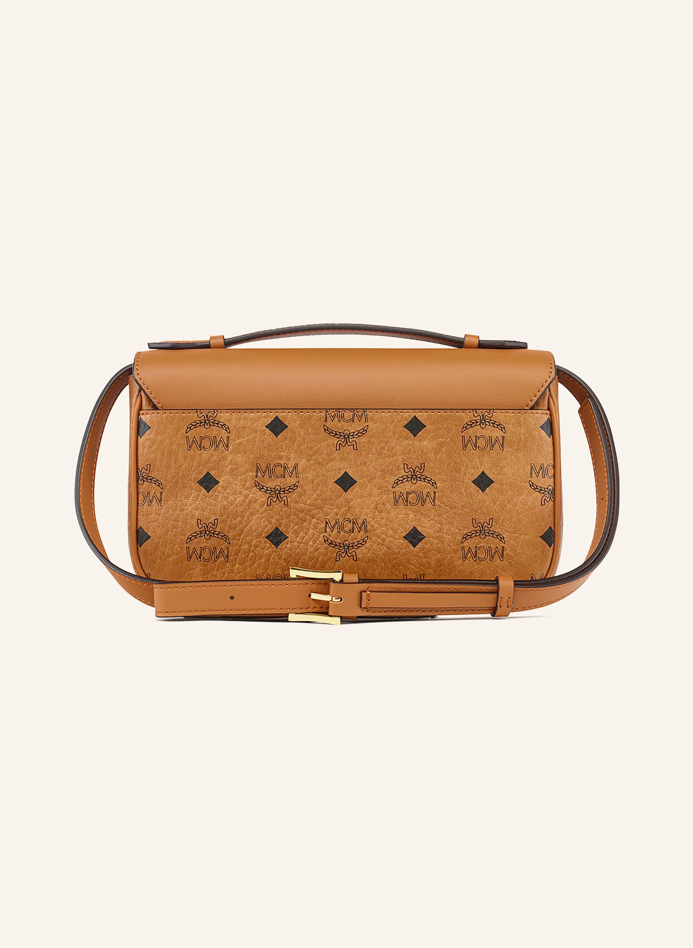 MCM TRACY VI MEDIUM crossbody bag, Color: COGNAC (Image 2)
