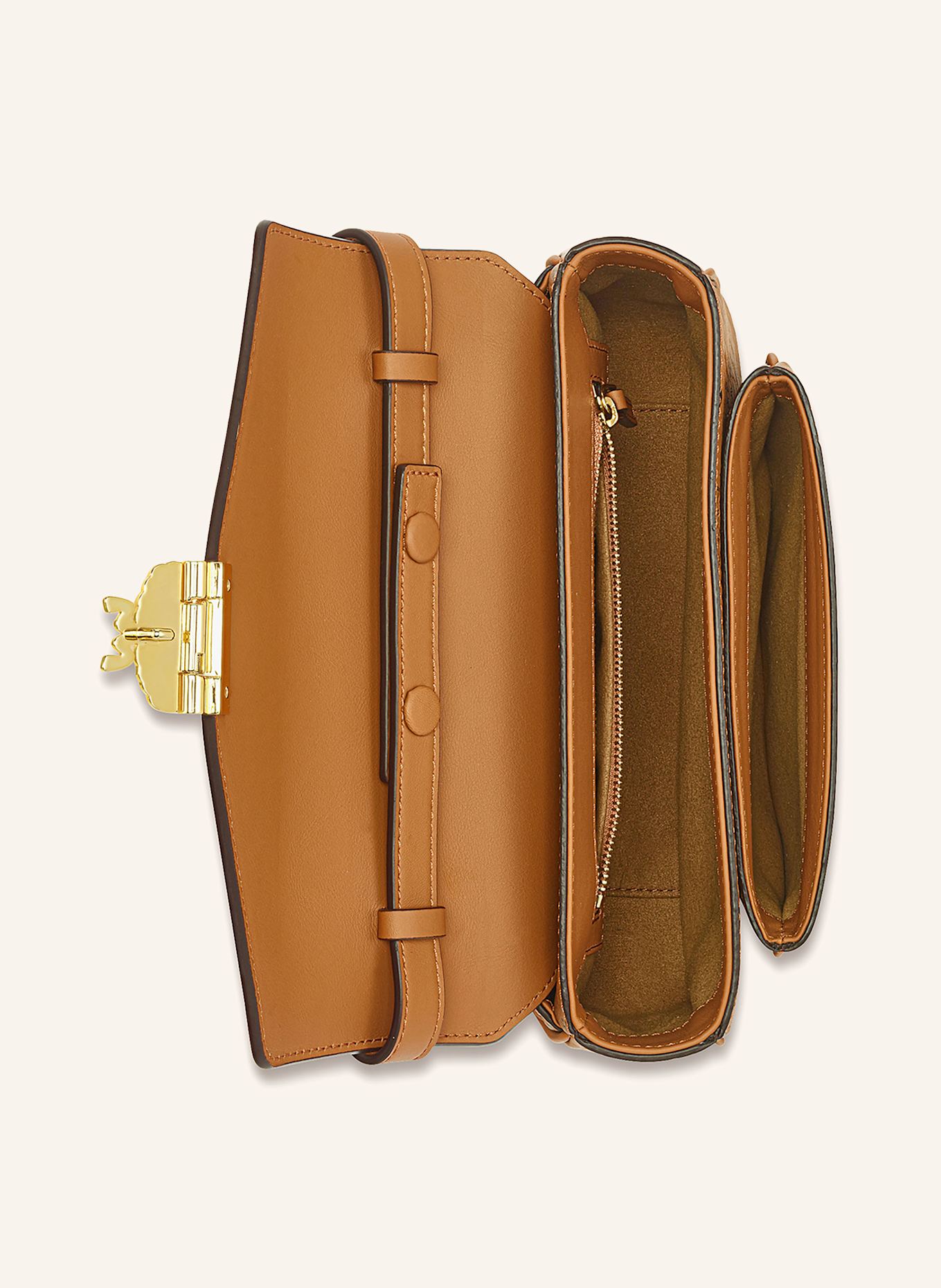 MCM TRACY VI MEDIUM crossbody bag, Color: COGNAC (Image 4)