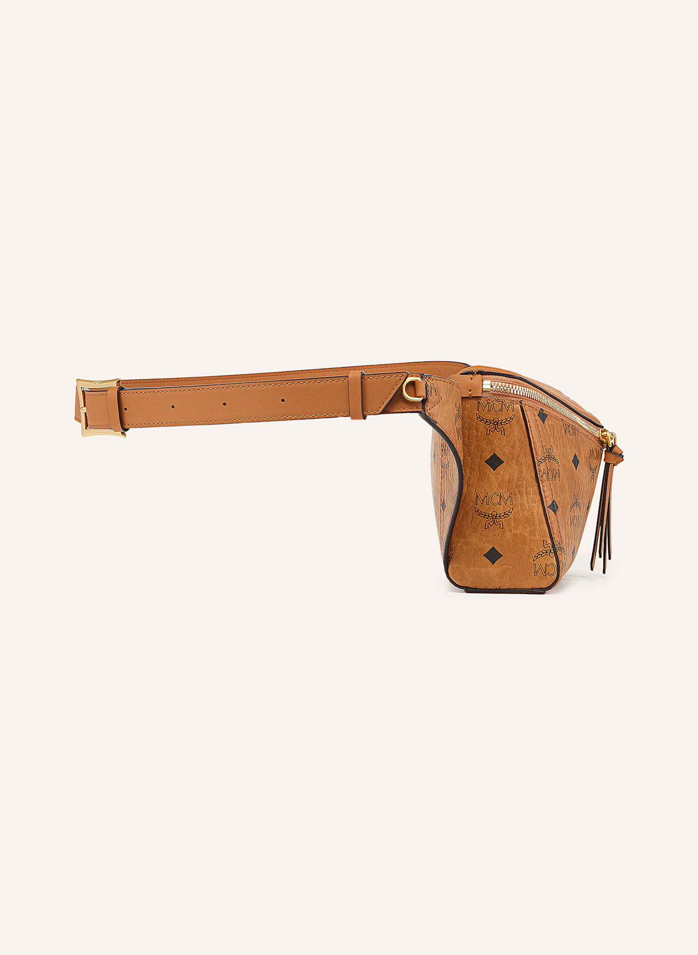 MCM Waist bag Diamond 3D VI, Color: COGNAC (Image 3)