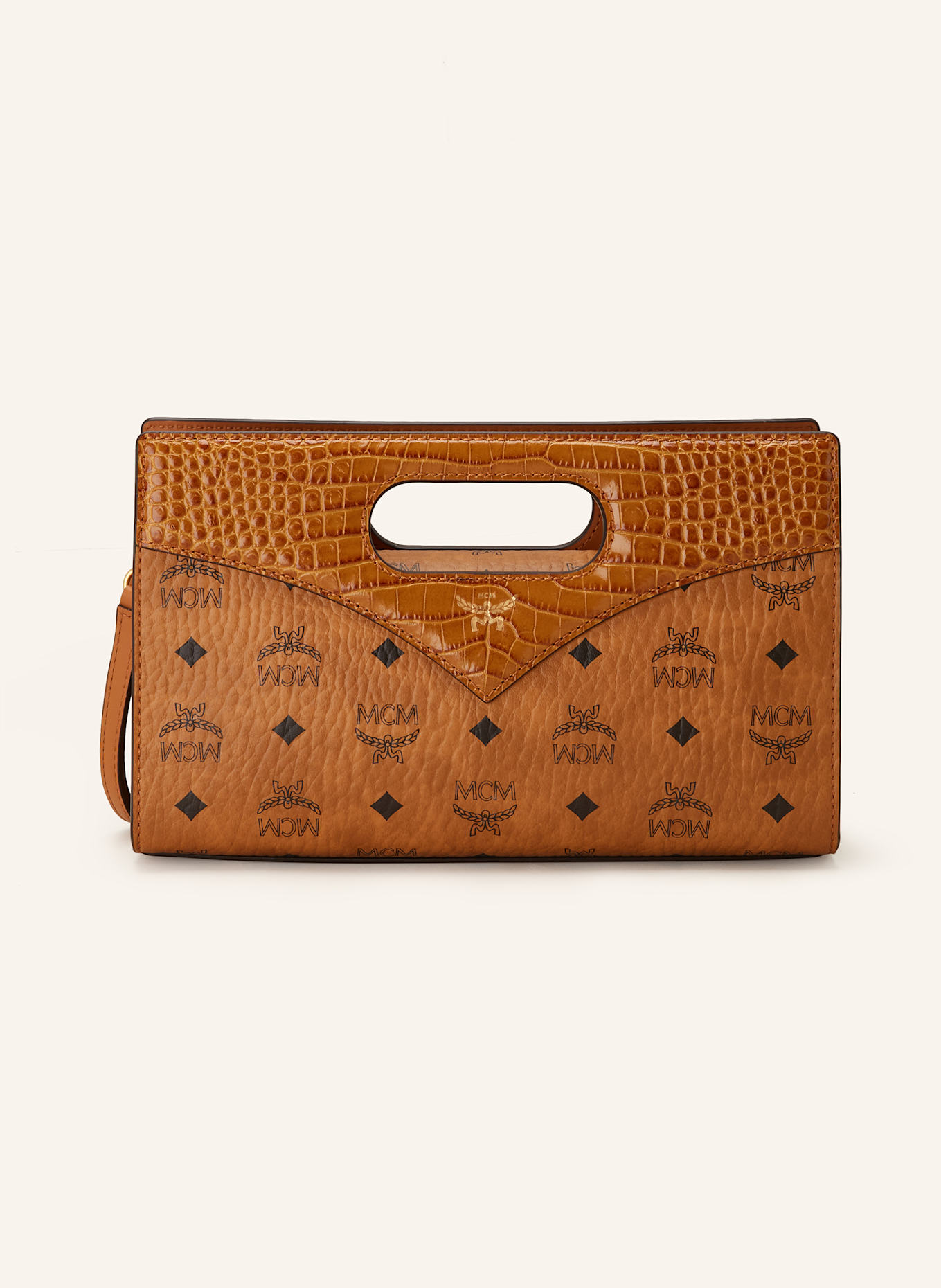 MCM Umhängetasche DIAMOND VI: COGNAC