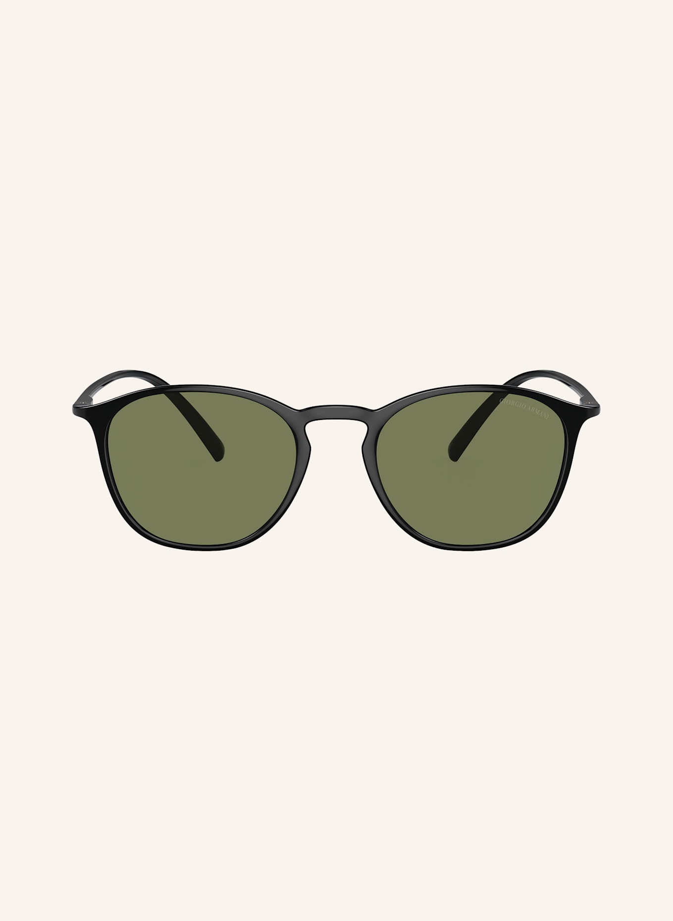 GIORGIO ARMANI Sunglasses AR8186U: 50012A - BLACK/ GREEN