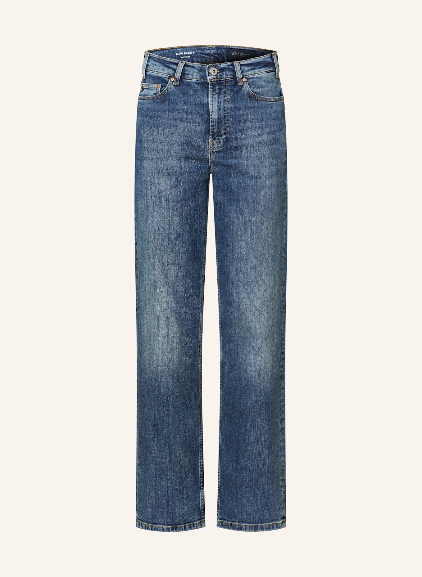 AG jeans Island Wide Leg džíny NEW BAGGY: TINY TRINITY PLAZA