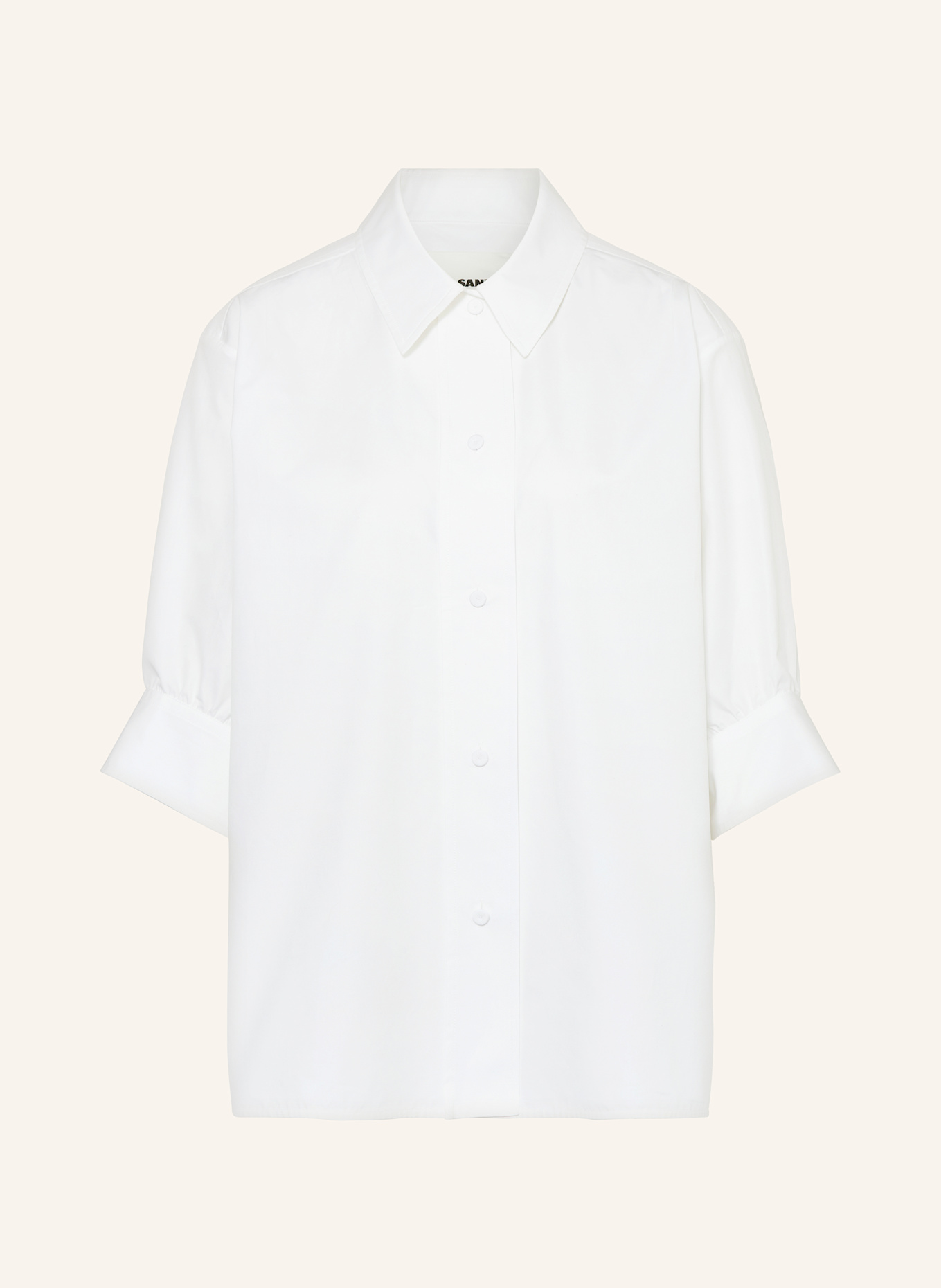 JIL SANDER chemise: BLANC