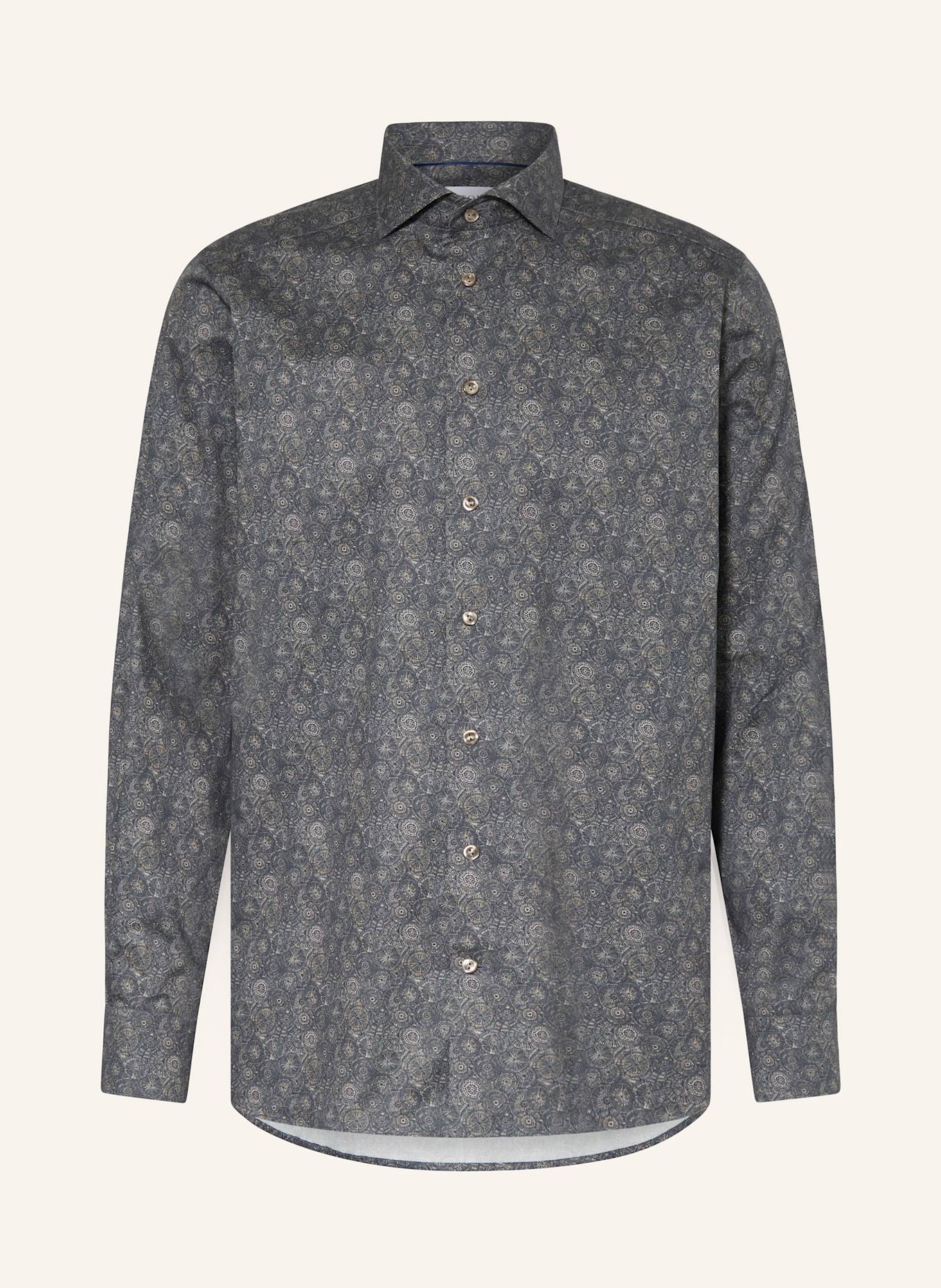 ETON Hemd Contemporary Fit: BRAUN / BLAUGRAU