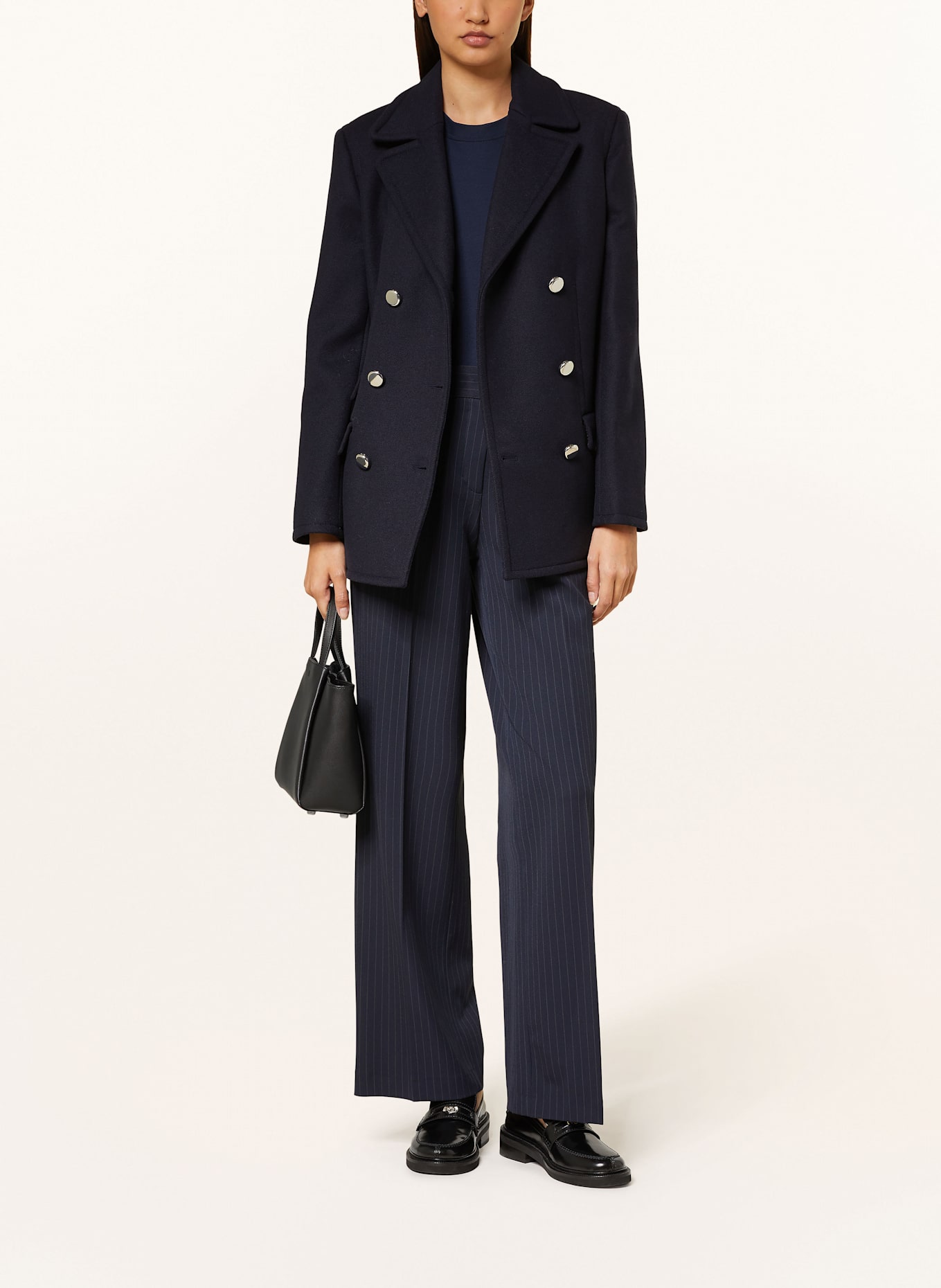 Theory Wool coat in dark blue
