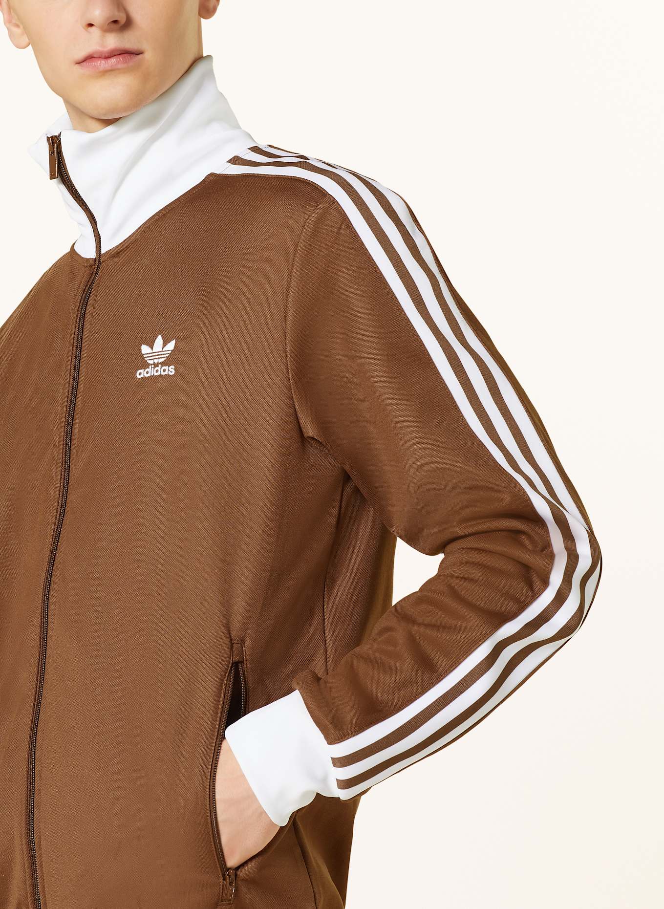 adidas Originals Trainingsjacke ADICOLOR CLASSICS BECKENBAUER in braun