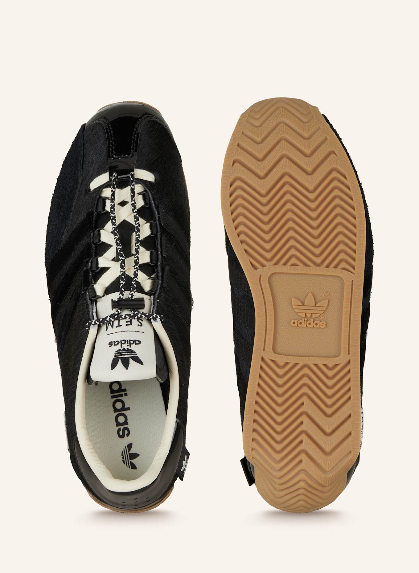 Adidas originals trainers black suede outlet