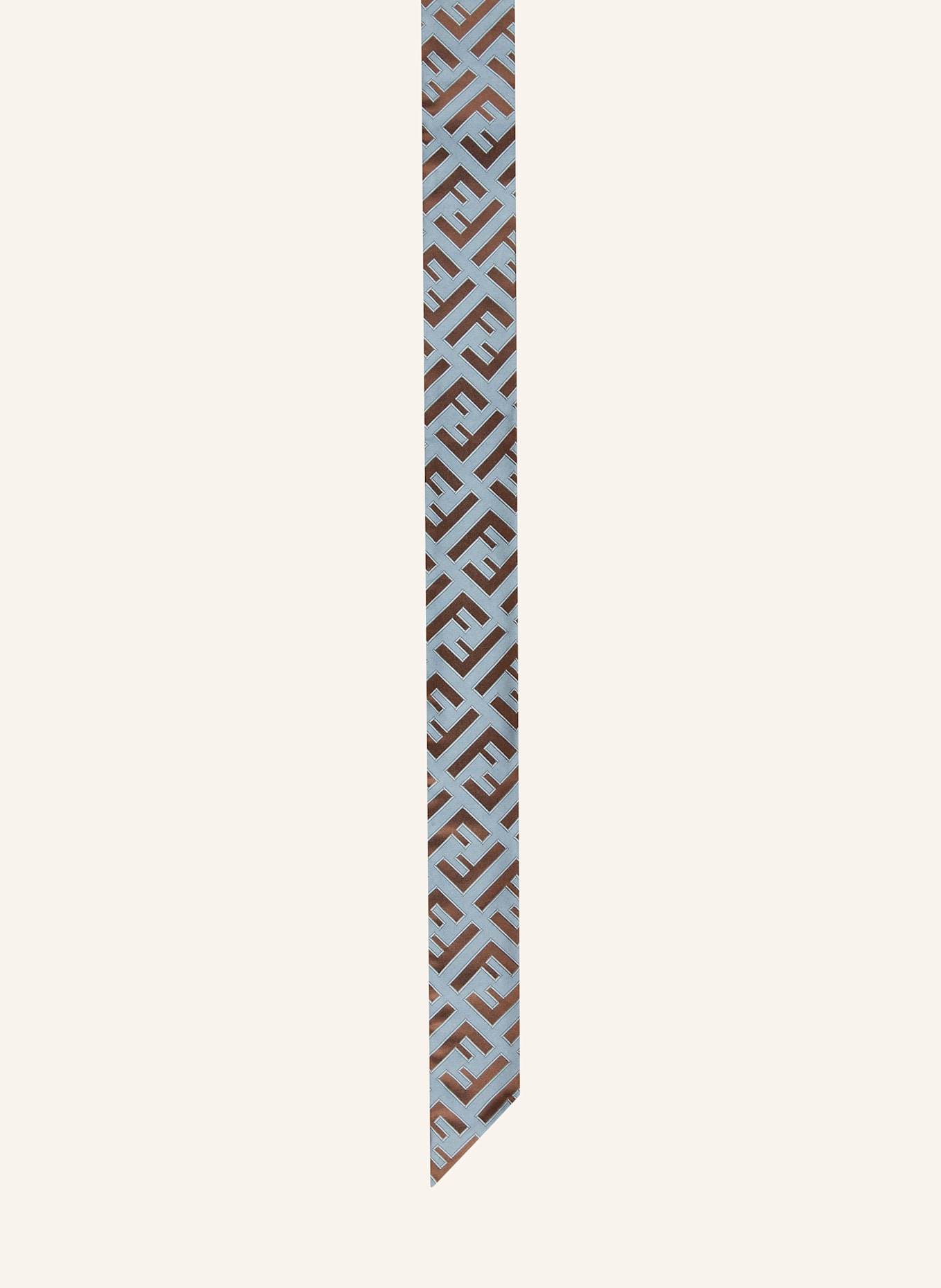 FENDI Scarf in blue gray brown