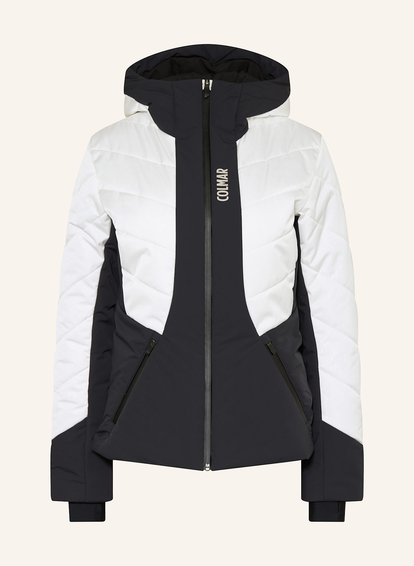 Colmar black and white coat discount
