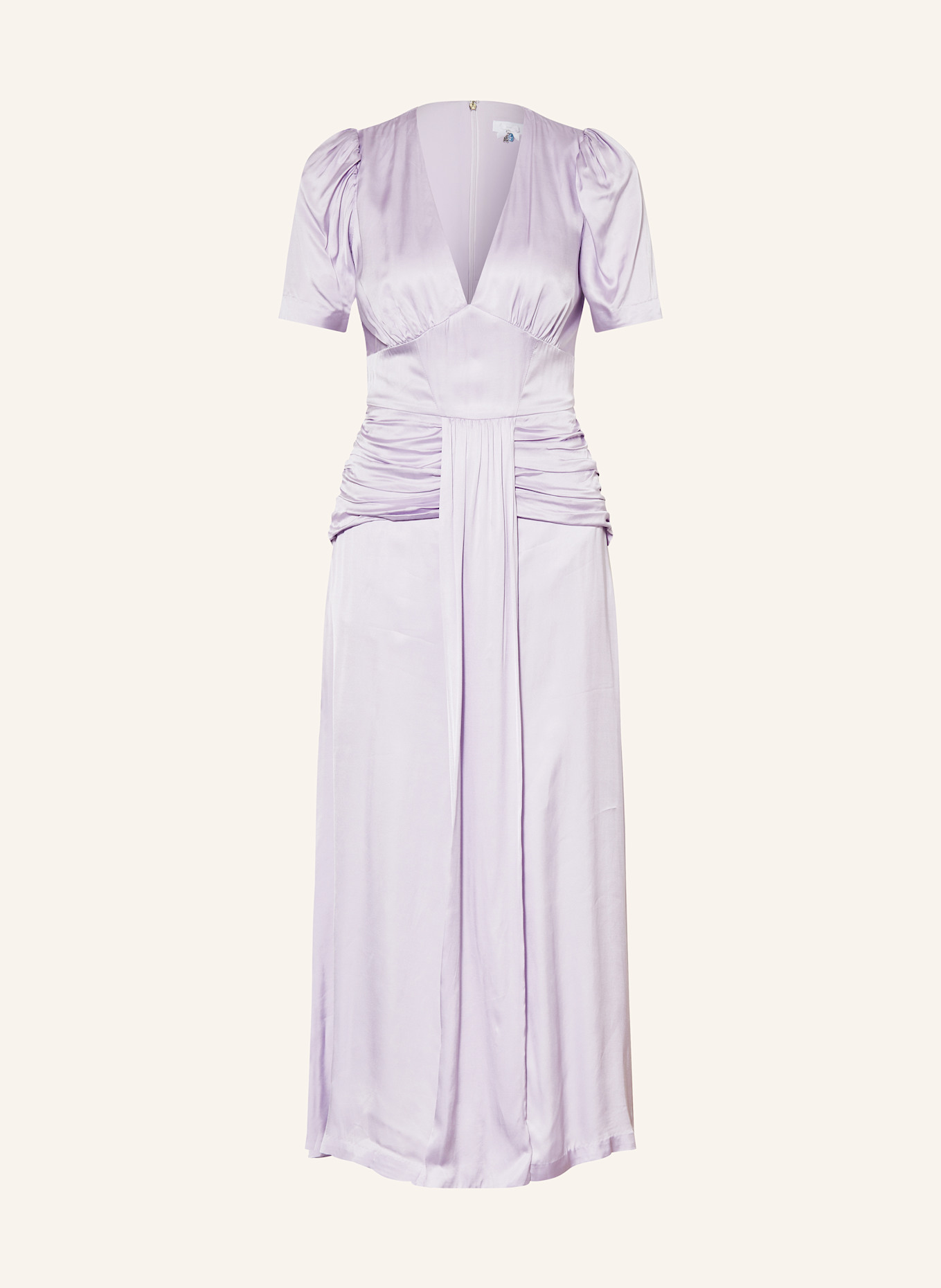 ROTATE Satinkleid: HELLLILA