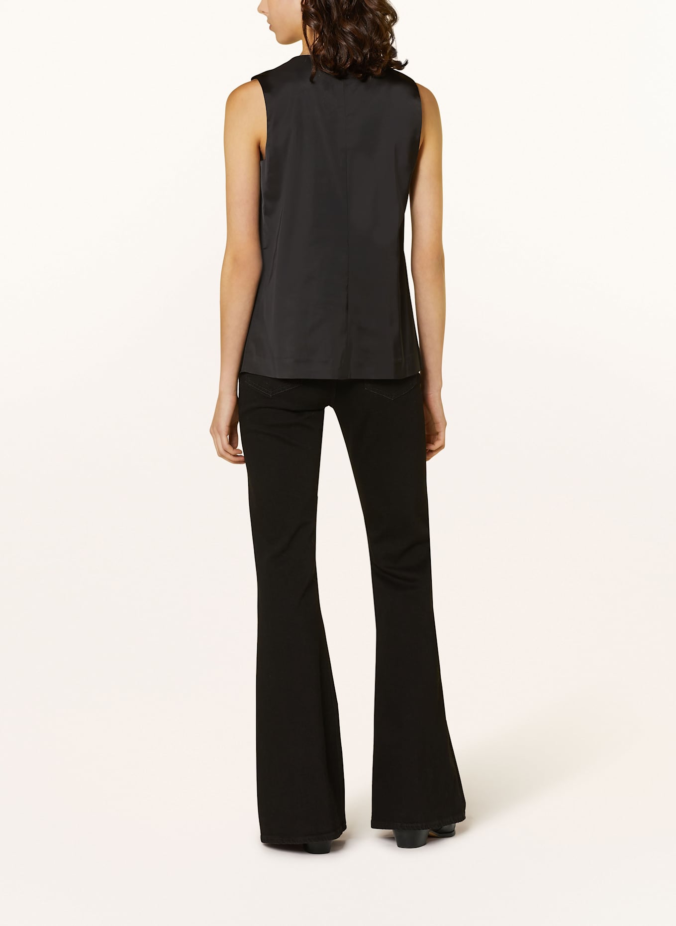 InWear Halenkový top ZILKYIW: ČERNÁ