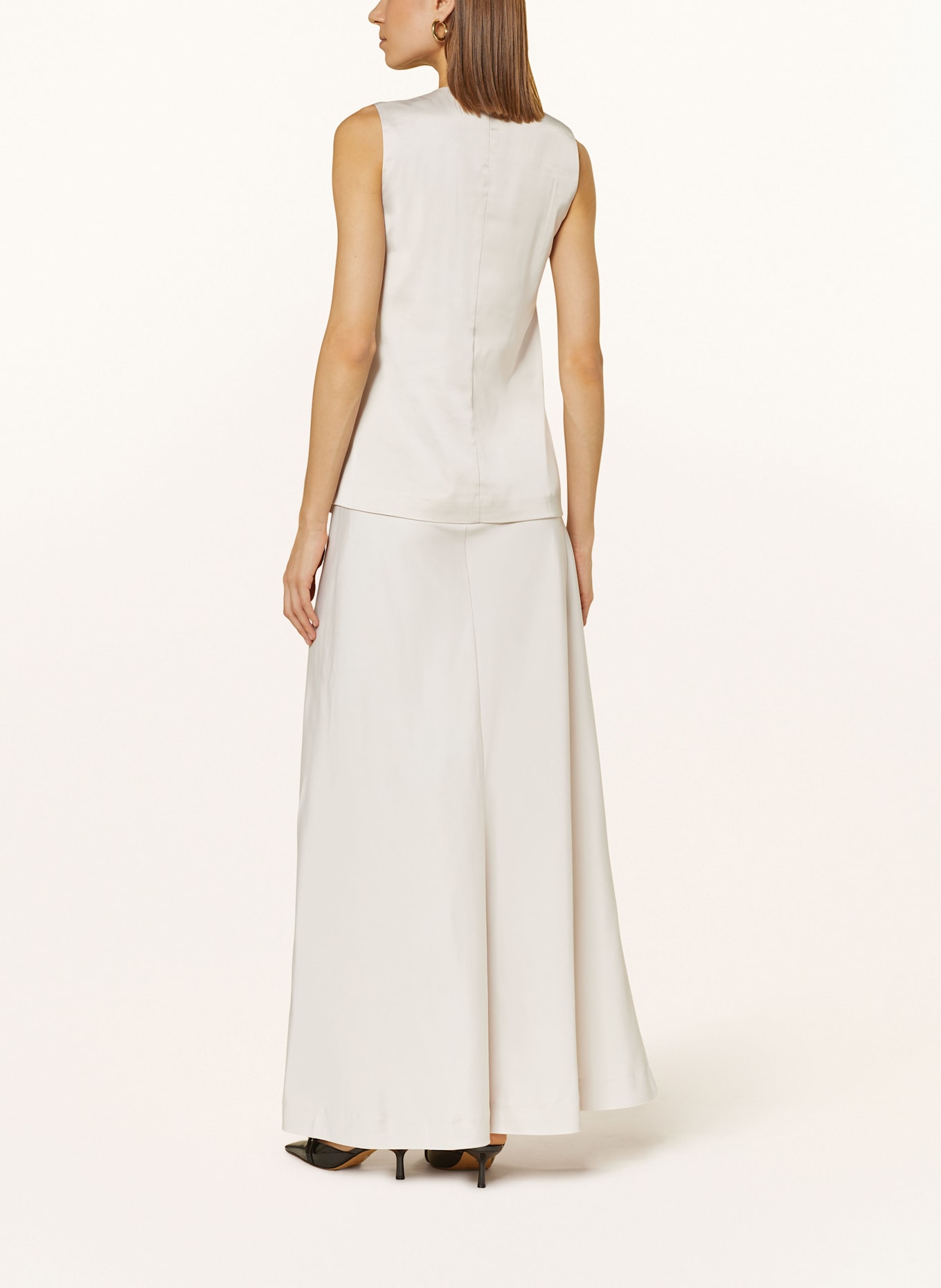 InWear Satin skirt ZILKYIW, Color: CREAM (Image 3)
