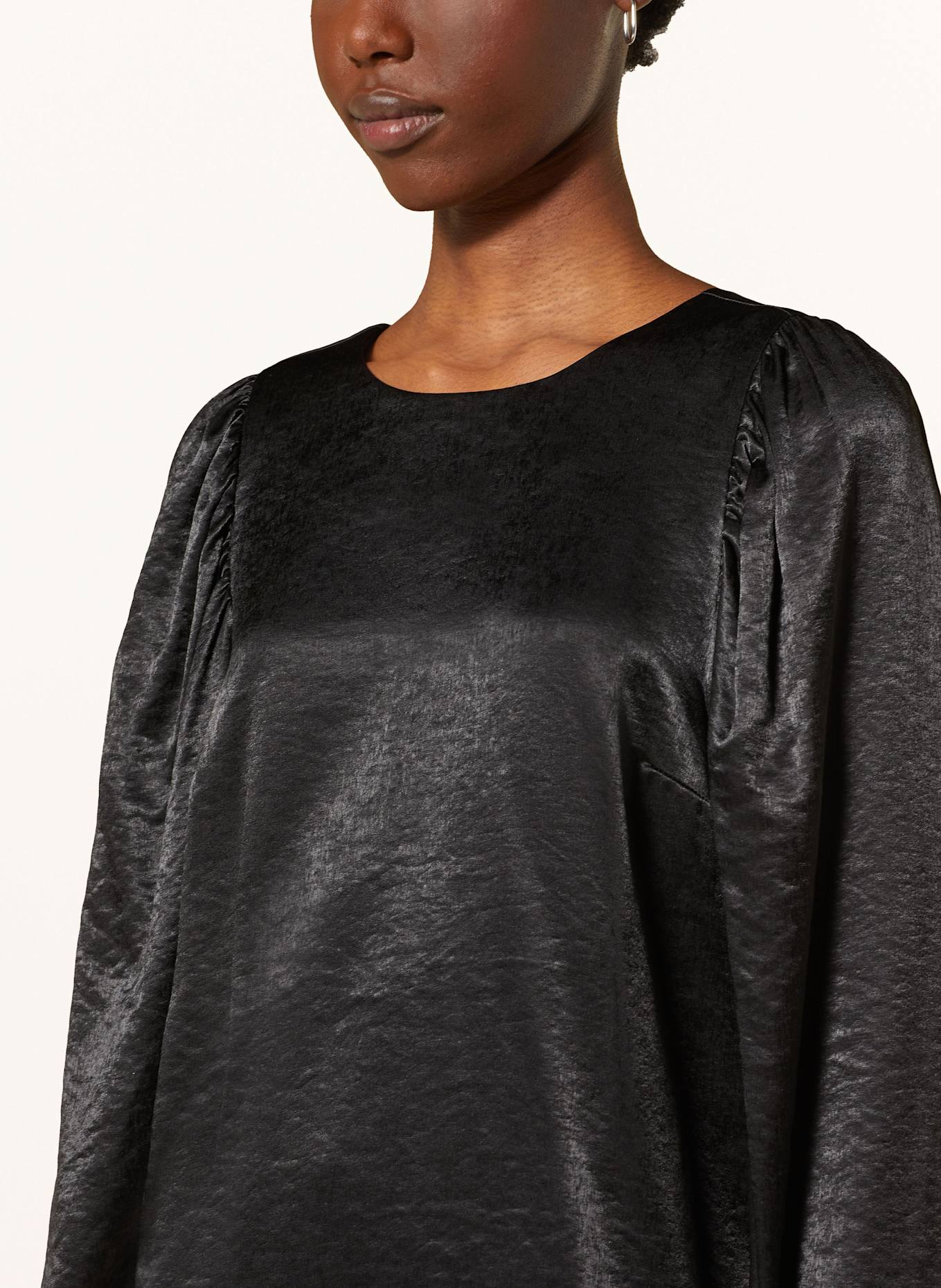 InWear Blusenshirt DIDRAIW aus Satin: SCHWARZ