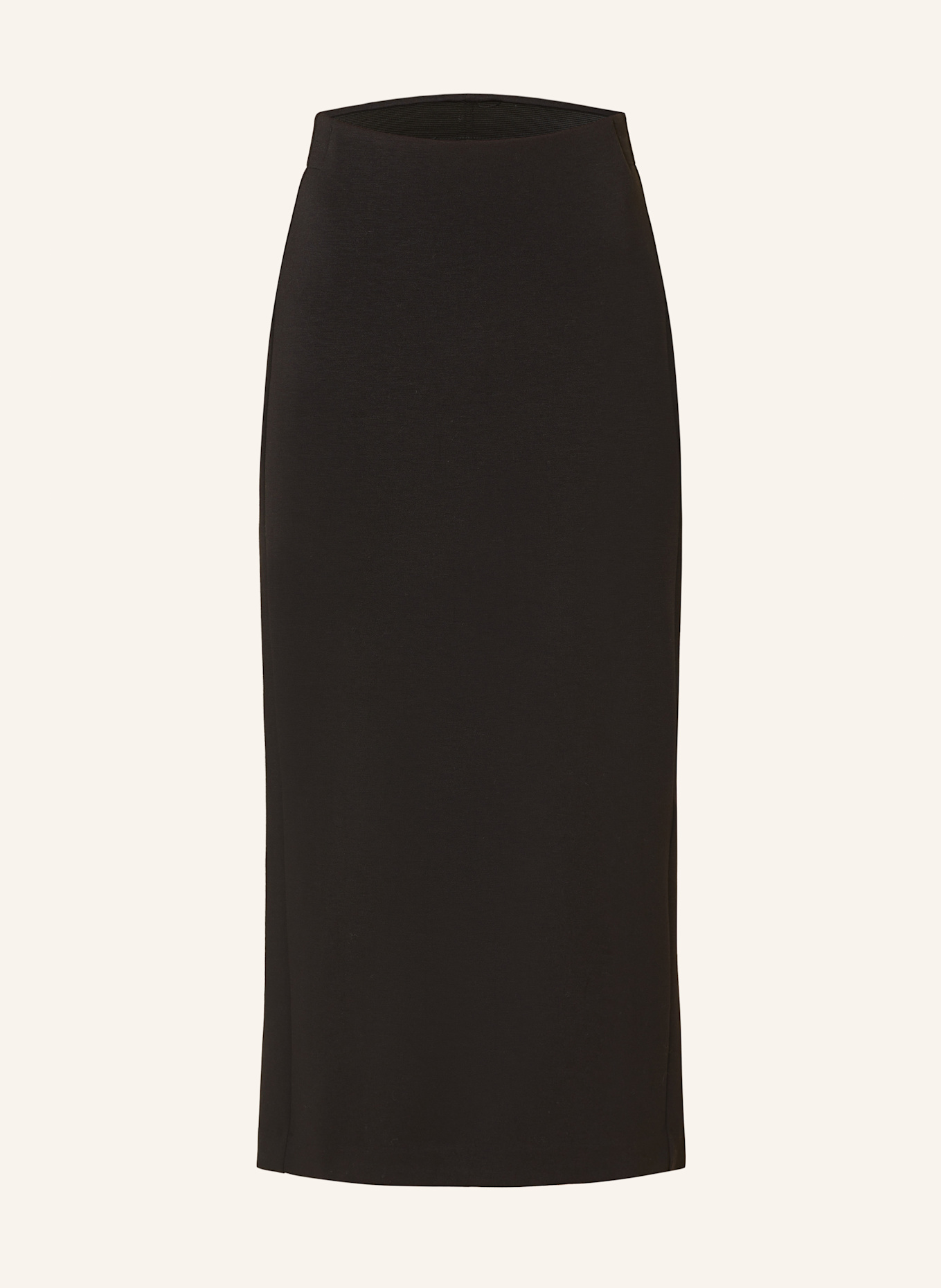 White jersey pencil skirt outlet