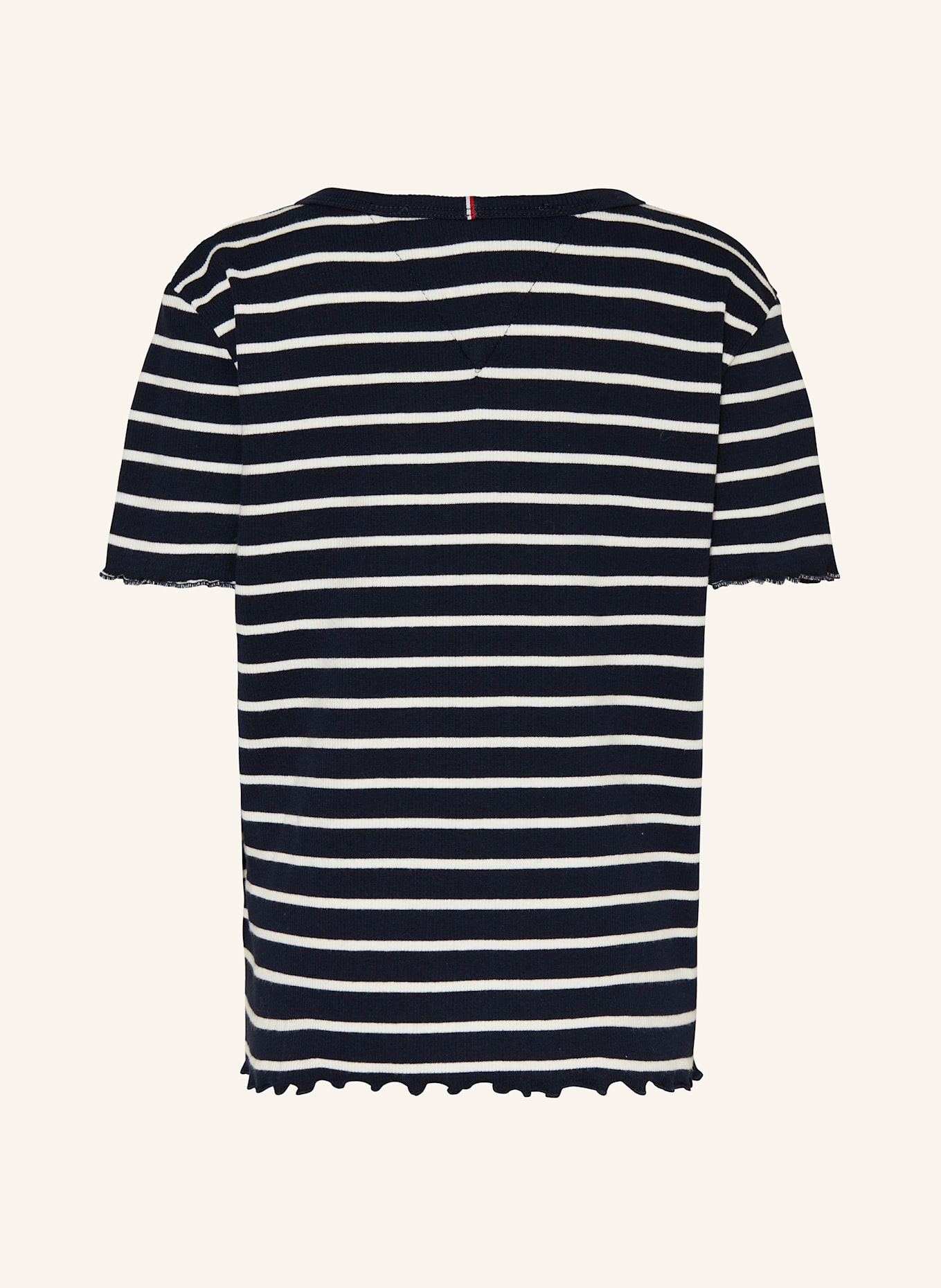 TOMMY HILFIGER T-shirt: GRANATOWY / BIAŁY