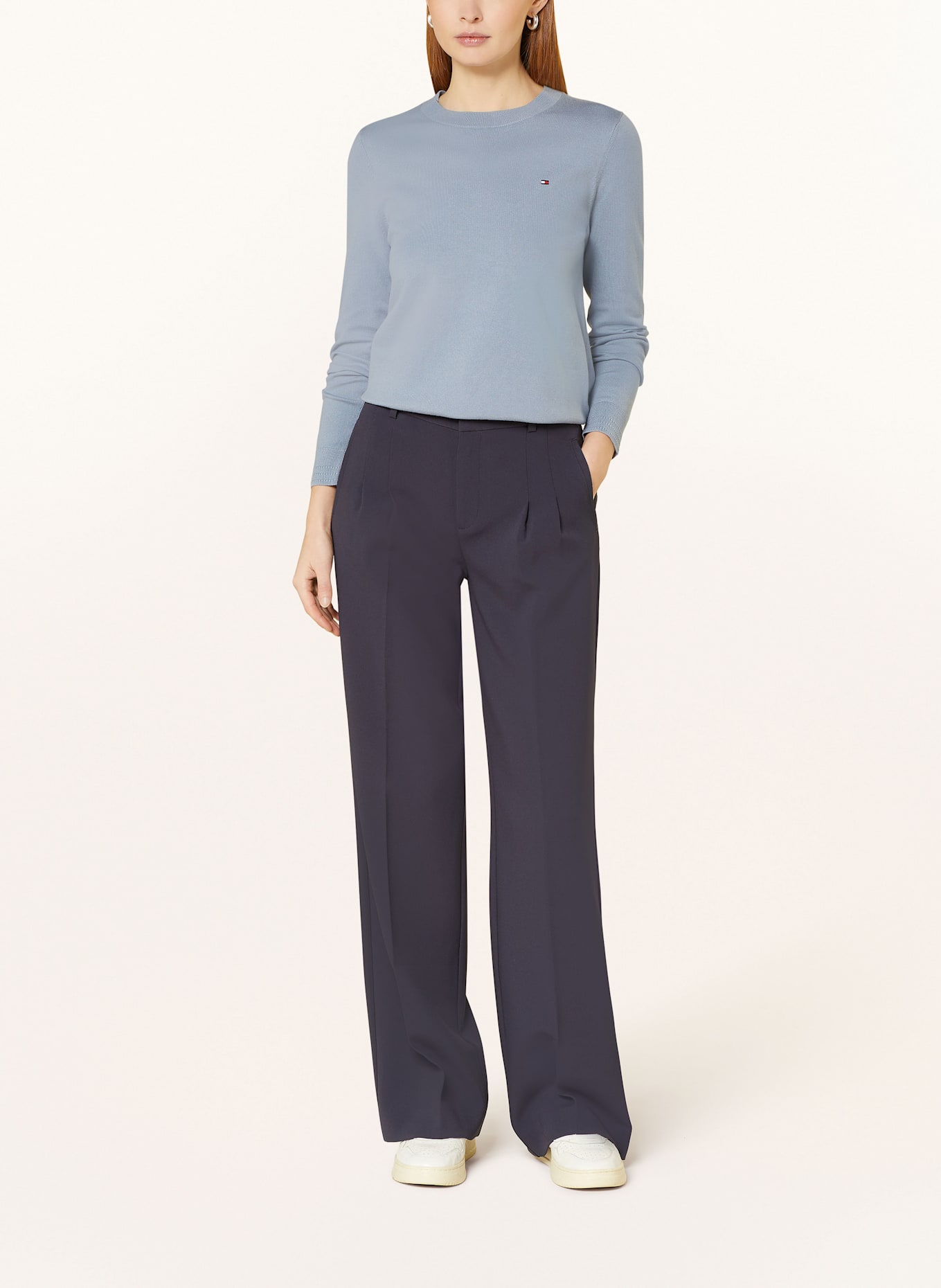 TOMMY HILFIGER Pullover: BLAUGRAU