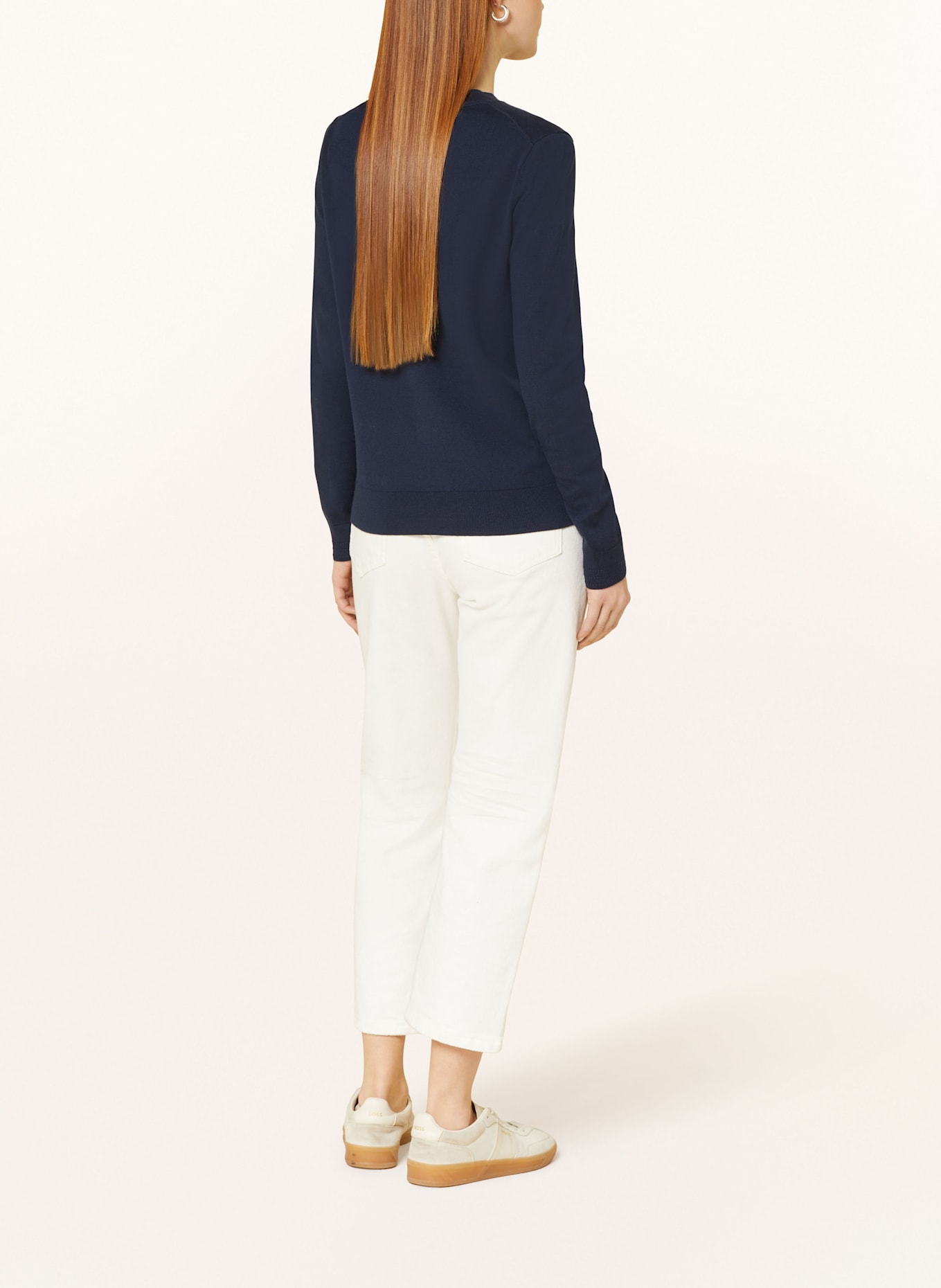 TOMMY HILFIGER Sweter: GRANATOWY