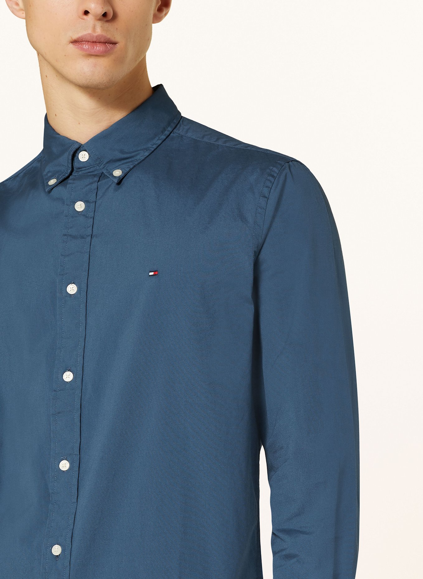 TOMMY HILFIGER Hemd Regular Fit, Farbe: BLAU (Bild 4)