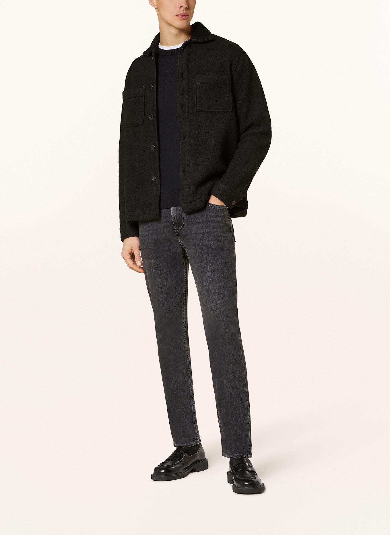 TOMMY HILFIGER Jeans DENTON Straight Fit, Farbe: 1B7 Clark Black (Bild 2)
