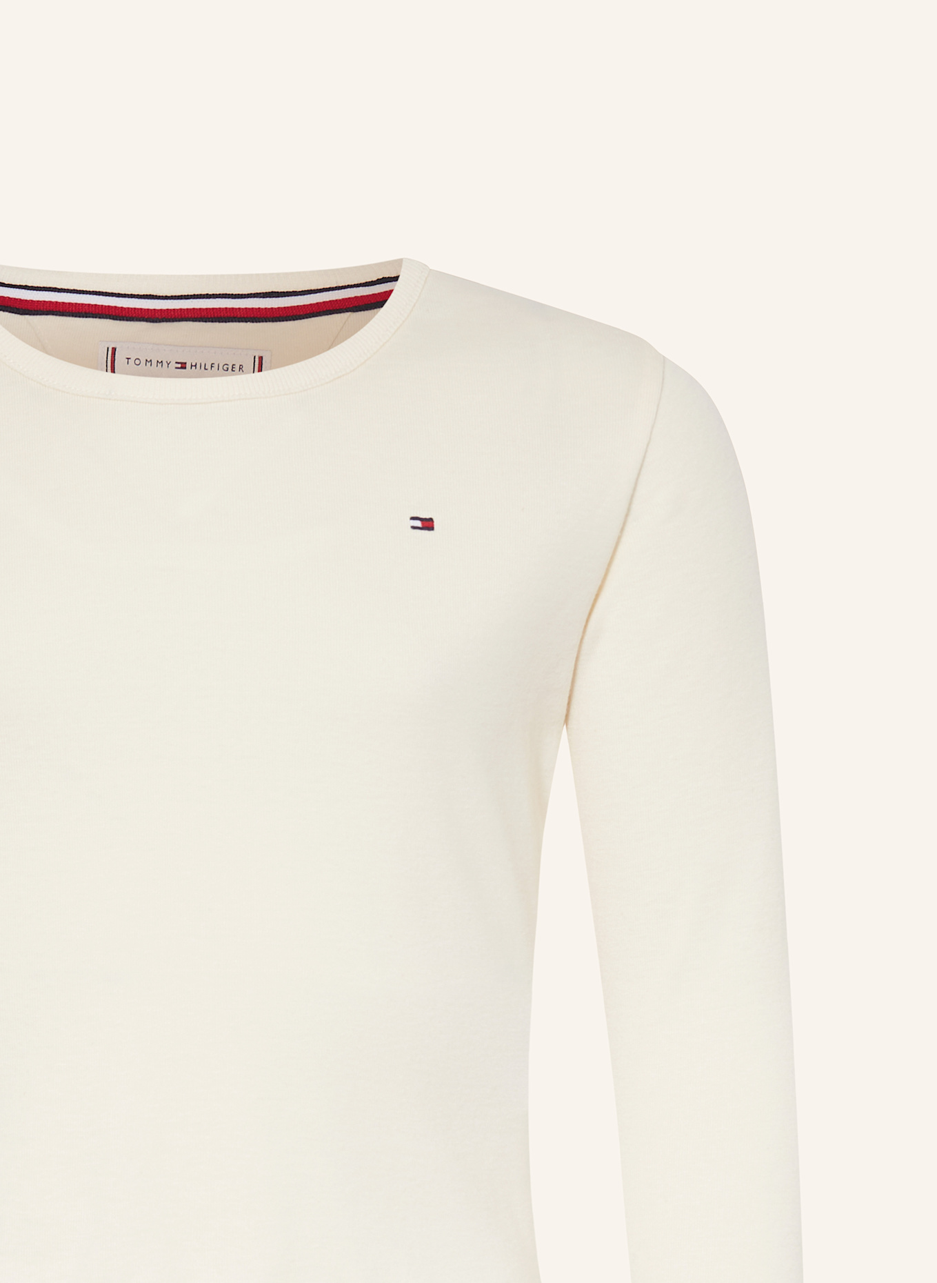 TOMMY HILFIGER Longsleeve, Farbe: ECRU (Bild 3)