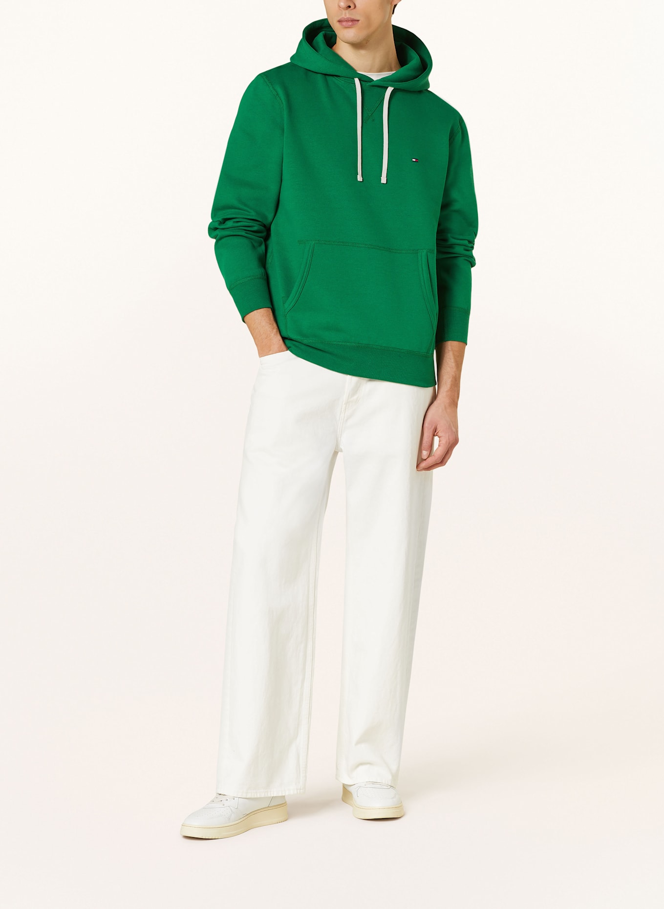 TOMMY HILFIGER Hoodie: GRÜN