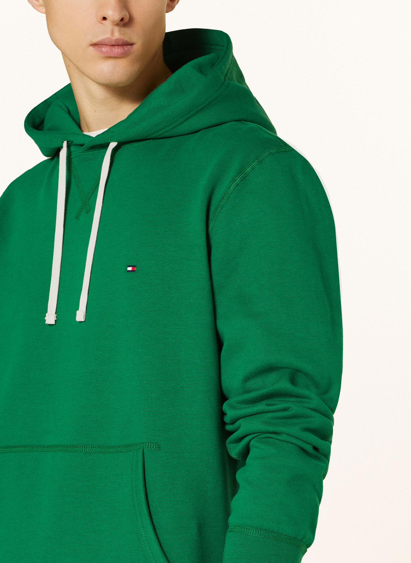 TOMMY HILFIGER Hoodie: GRÜN