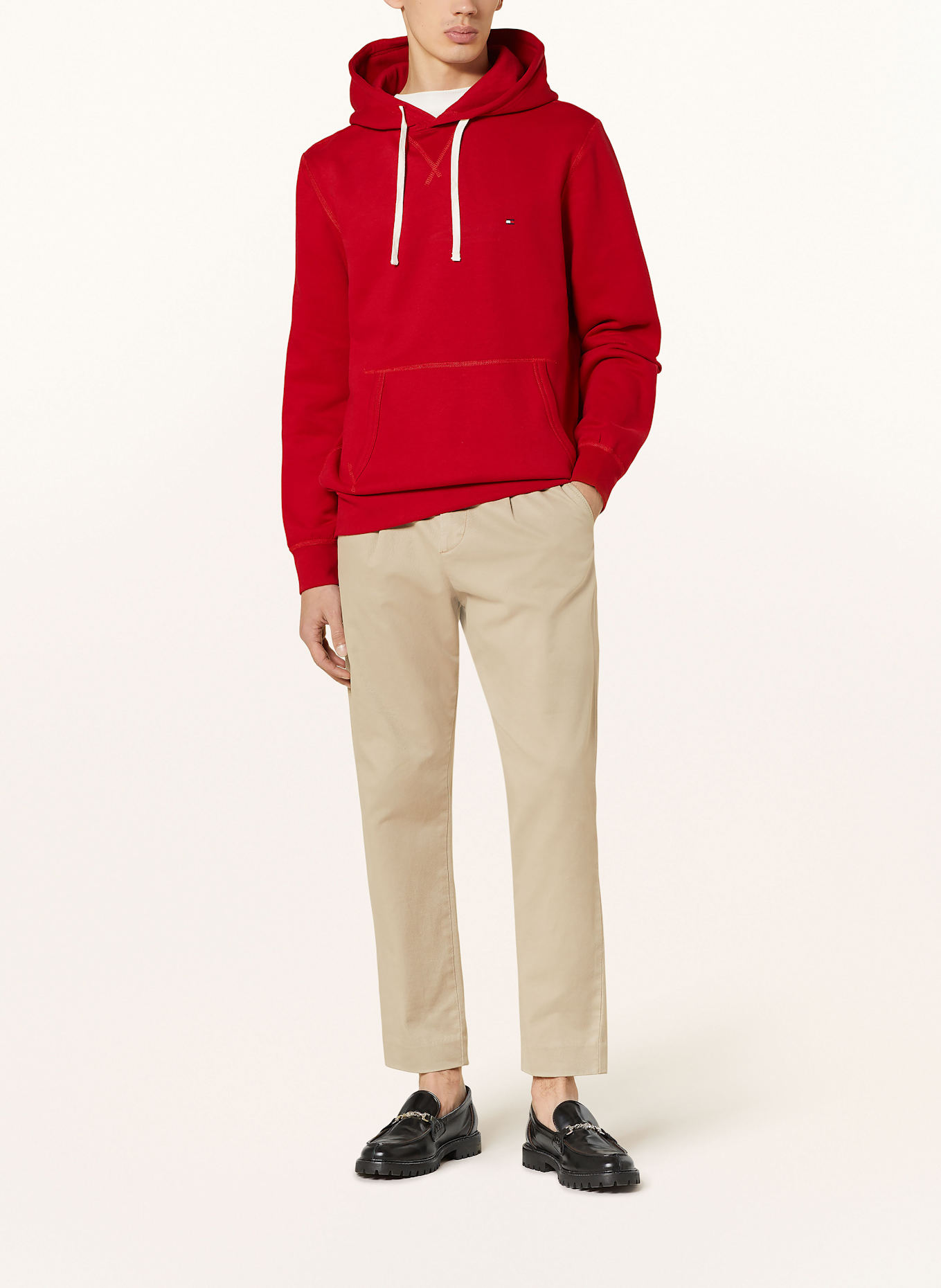 TOMMY HILFIGER Hoodie: RED