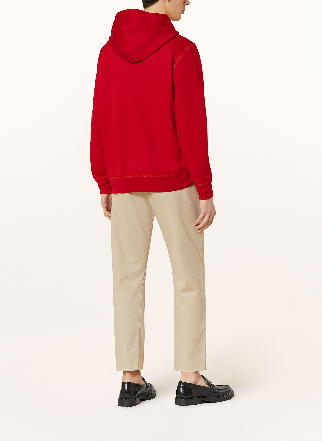 TOMMY HILFIGER Hoodie: RED