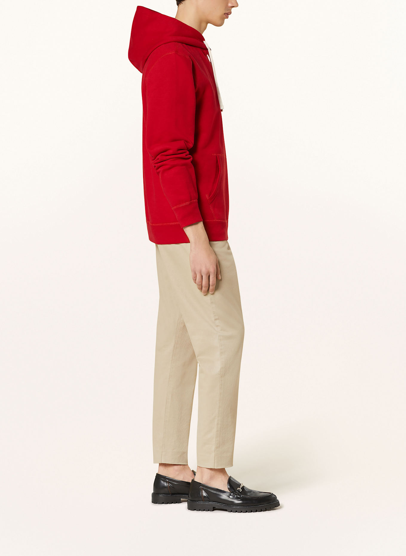 TOMMY HILFIGER Hoodie: RED