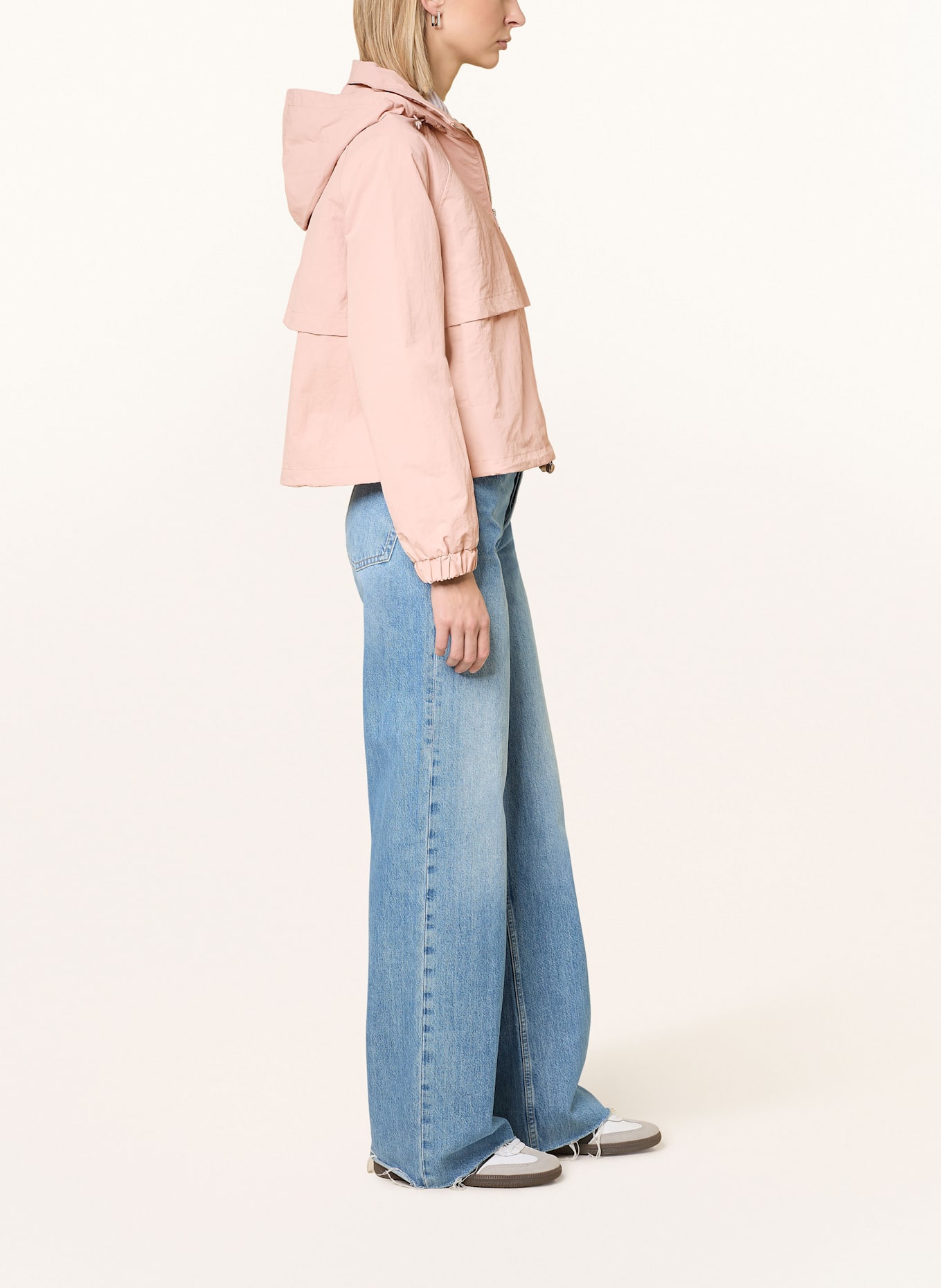 Tommy hilfiger cropped windbreaker discount