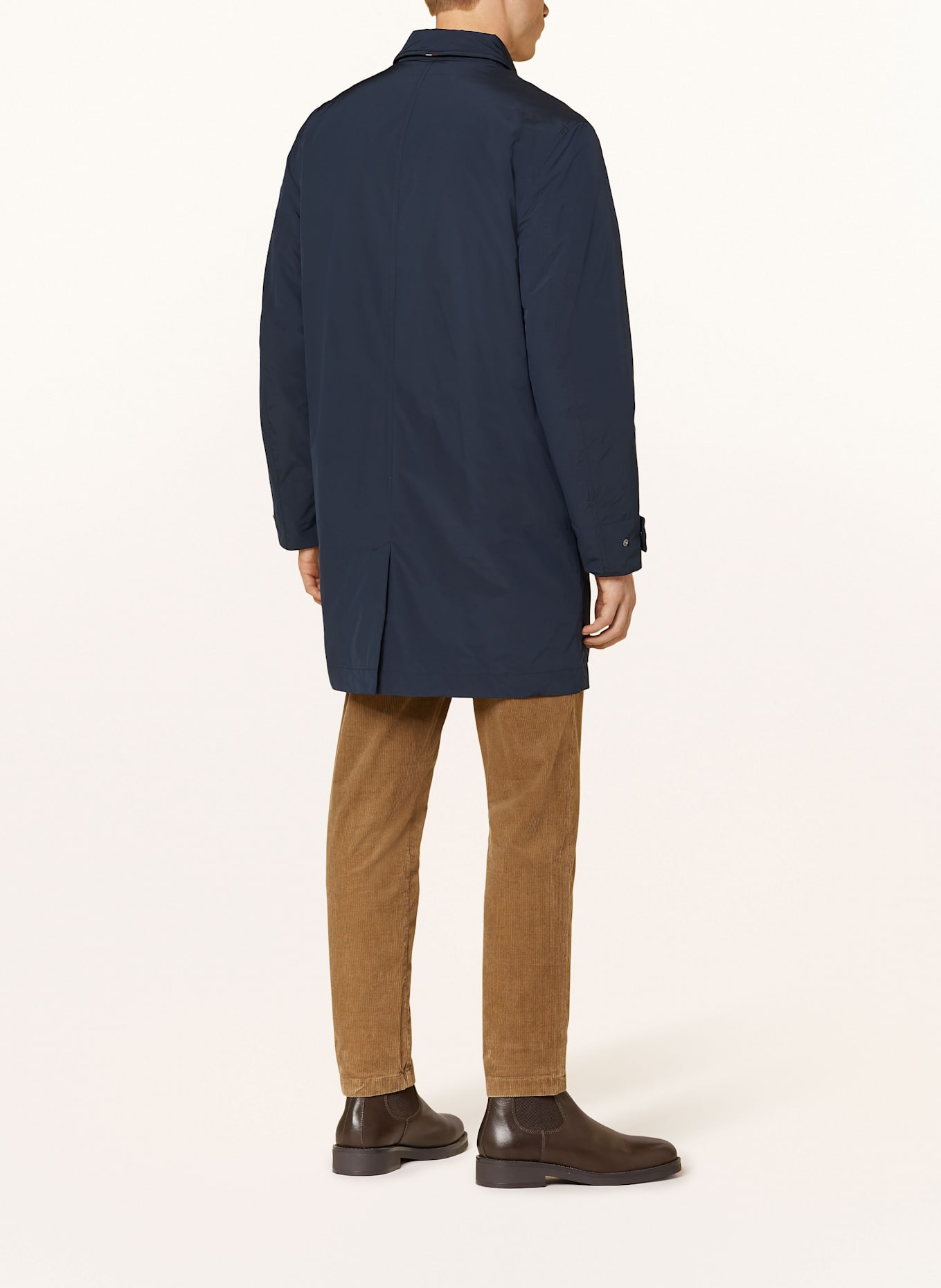 TOMMY HILFIGER Mantel: DUNKELBLAU