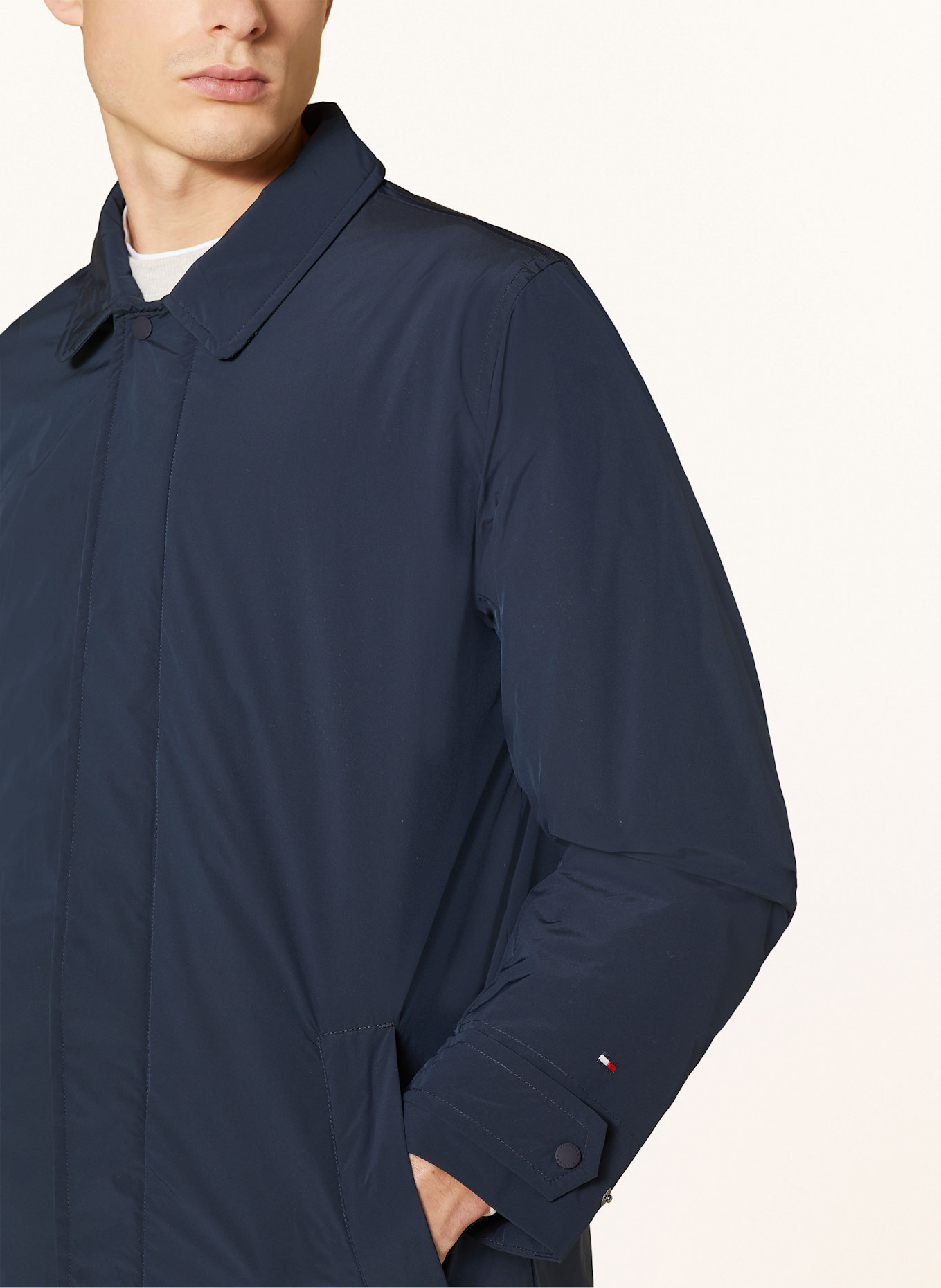 TOMMY HILFIGER Mantel: DUNKELBLAU