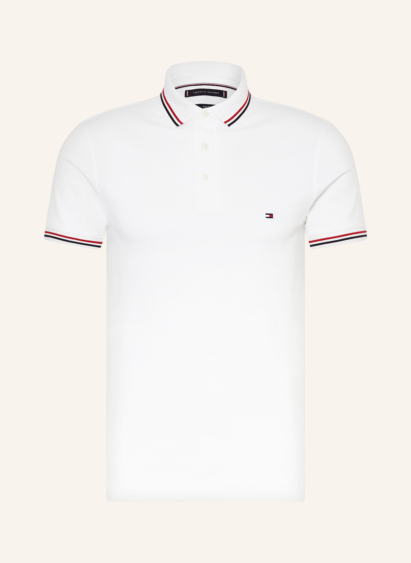 Tommy hilfiger tipped polo shirt discount