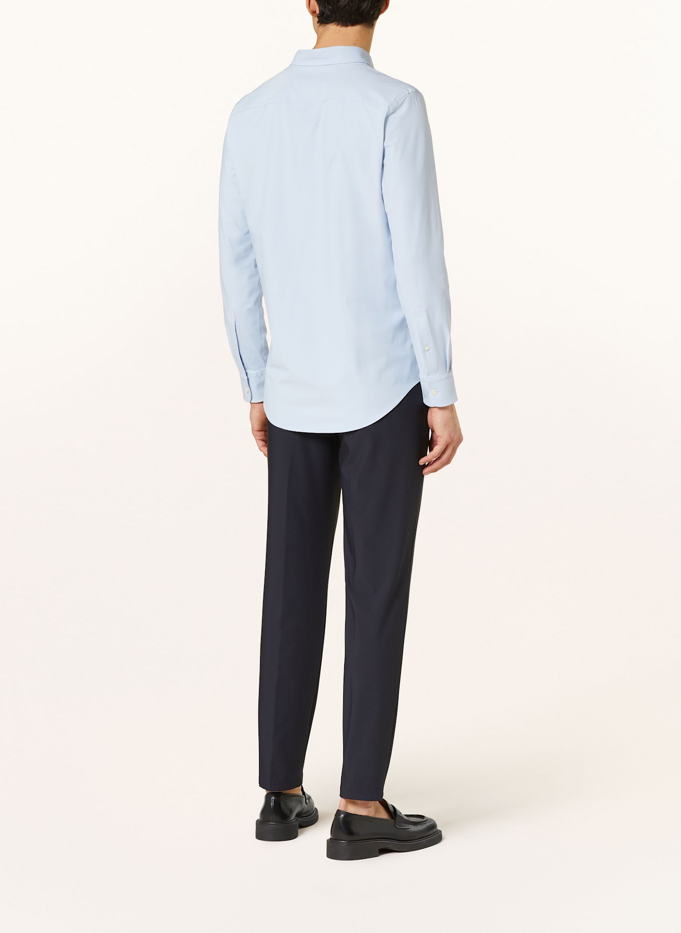 TOMMY HILFIGER Hemd PERFORMANCE Slim Fit: HELLBLAU