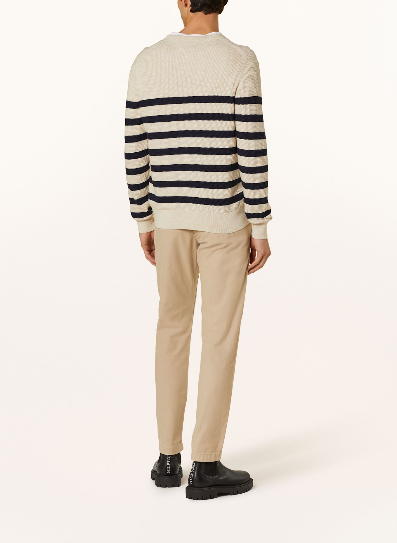 TOMMY HILFIGER Chino HARLEM Relaxed Tapered Fit: BEIGE