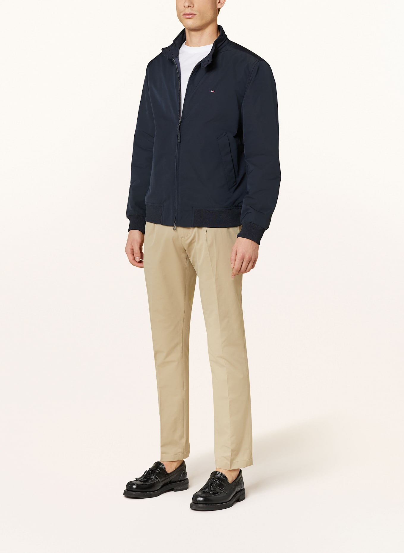 TOMMY HILFIGER Blouson HARRINGTON: DUNKELBLAU