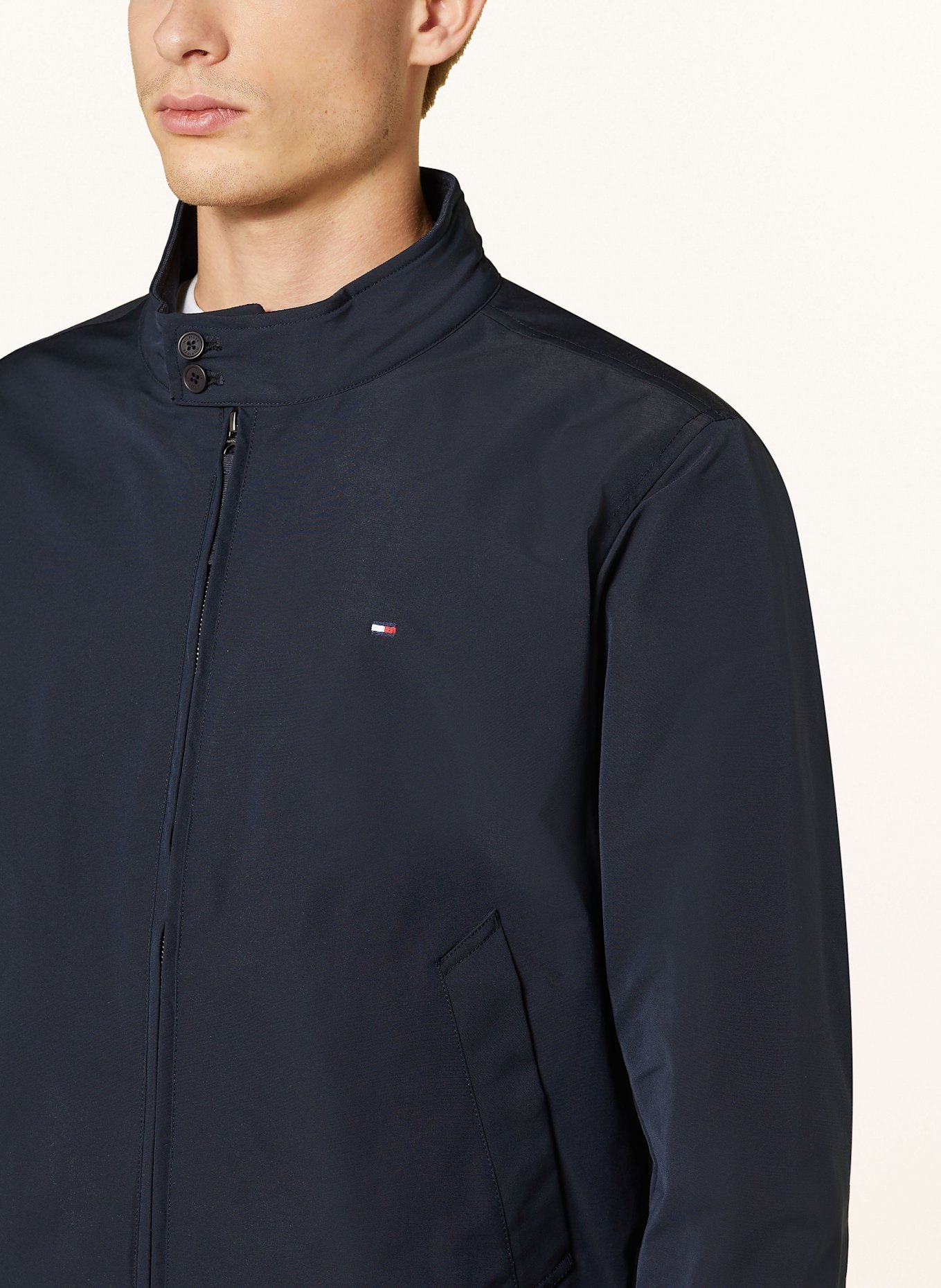 TOMMY HILFIGER Blouson HARRINGTON: DUNKELBLAU