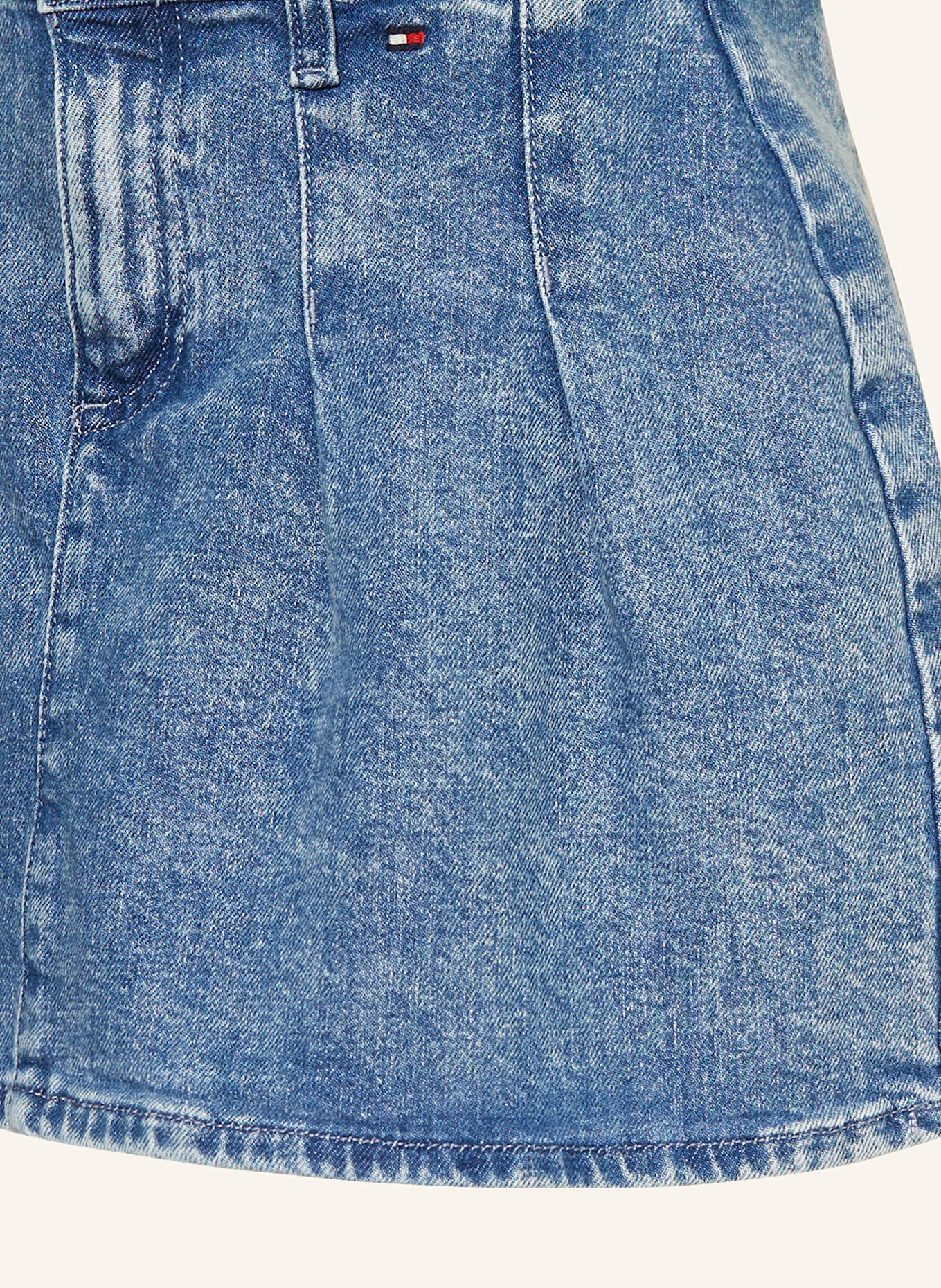 TOMMY HILFIGER Jeansrock: 1BJ Saltandpepper