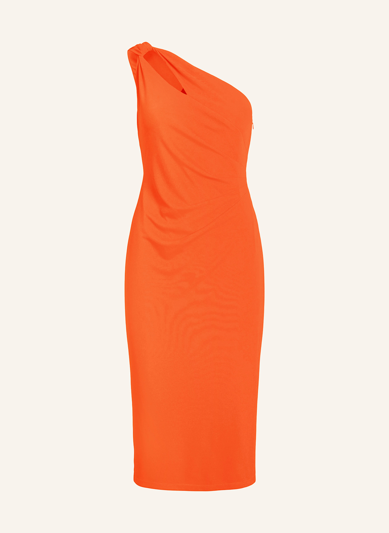 LAUREN RALPH LAUREN Cocktailkleid mit Cut-out: ORANGE