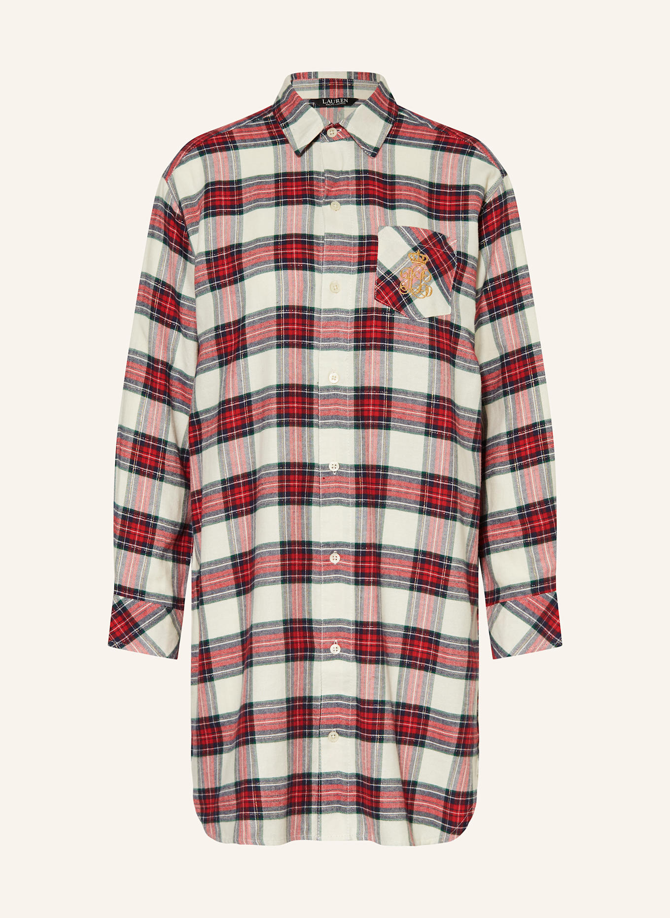 LAUREN RALPH LAUREN Nightgown in flannel