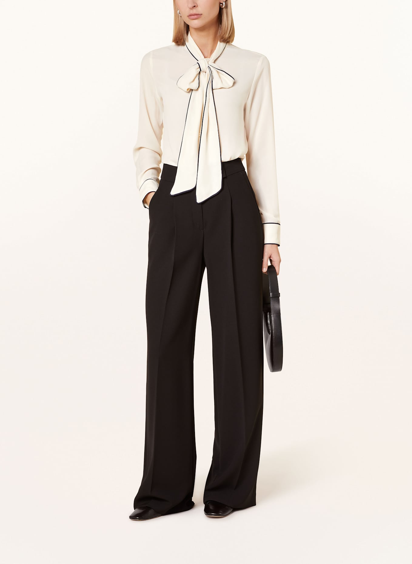 Ralph lauren bow tie blouse shop