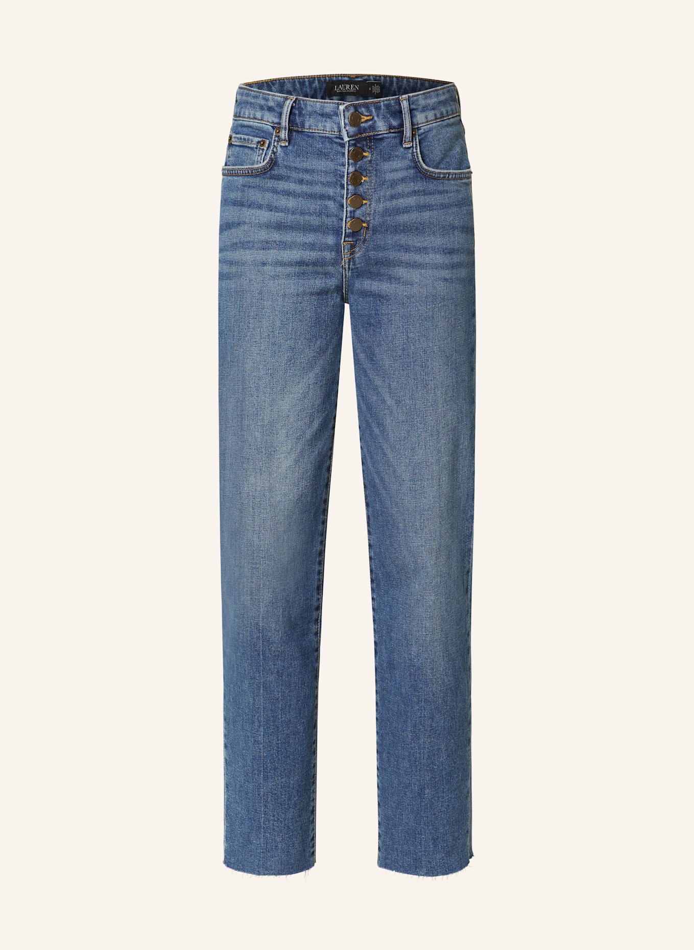 LAUREN RALPH LAUREN Straight Jeans: 001 HARVEST WASH