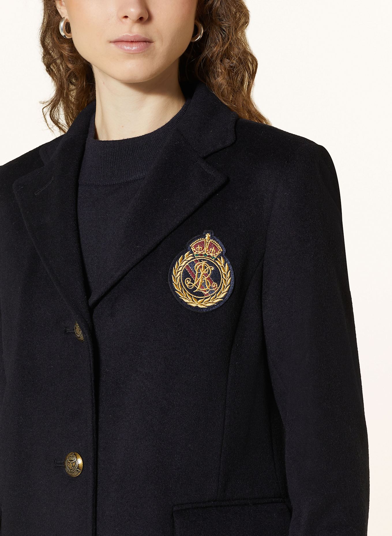 LAUREN RALPH LAUREN frakke: MØRKEBLÅ