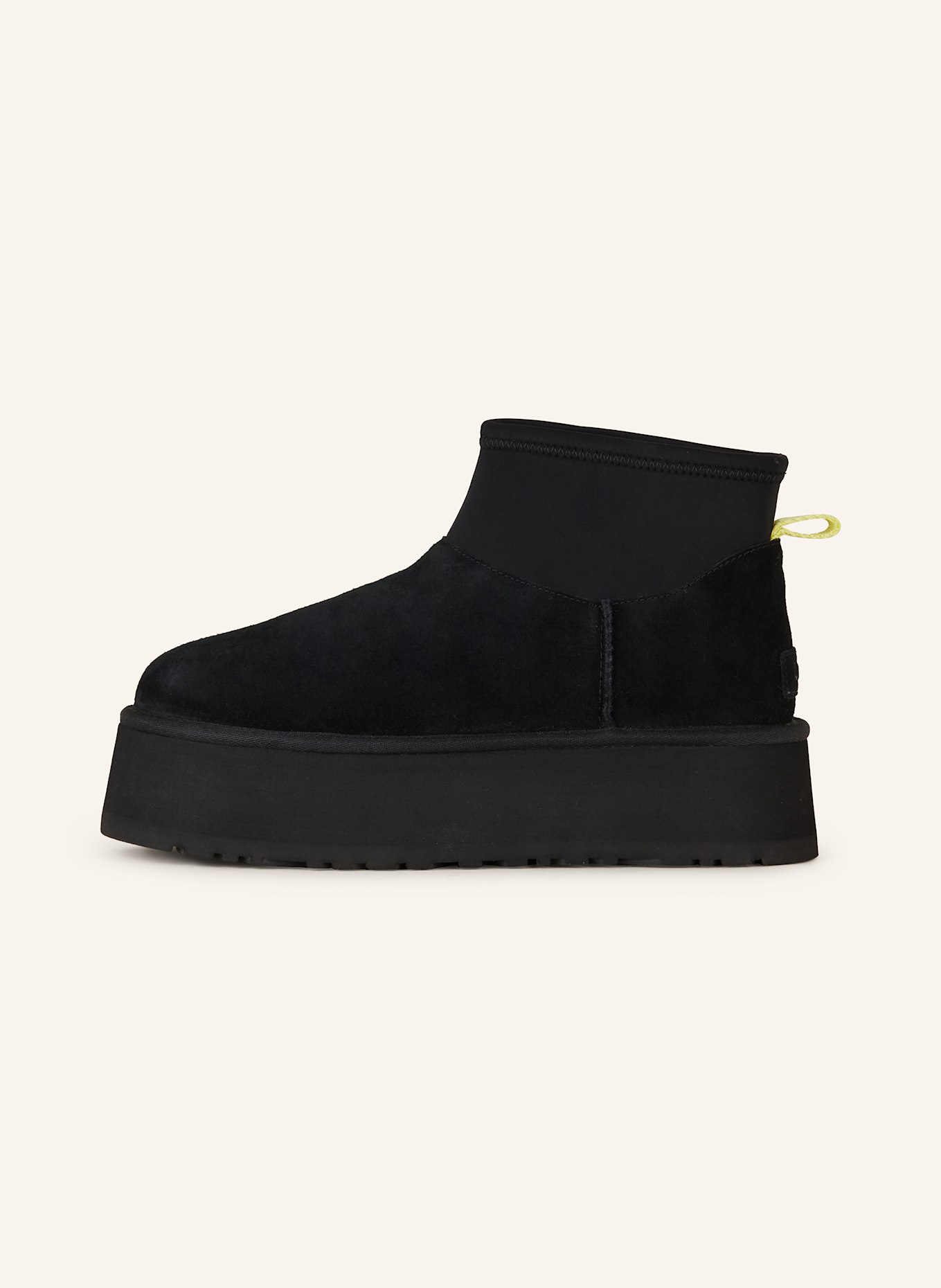 UGG Plateau-Boots CLASSIC MINI DIPPER PUFFER: SCHWARZ
